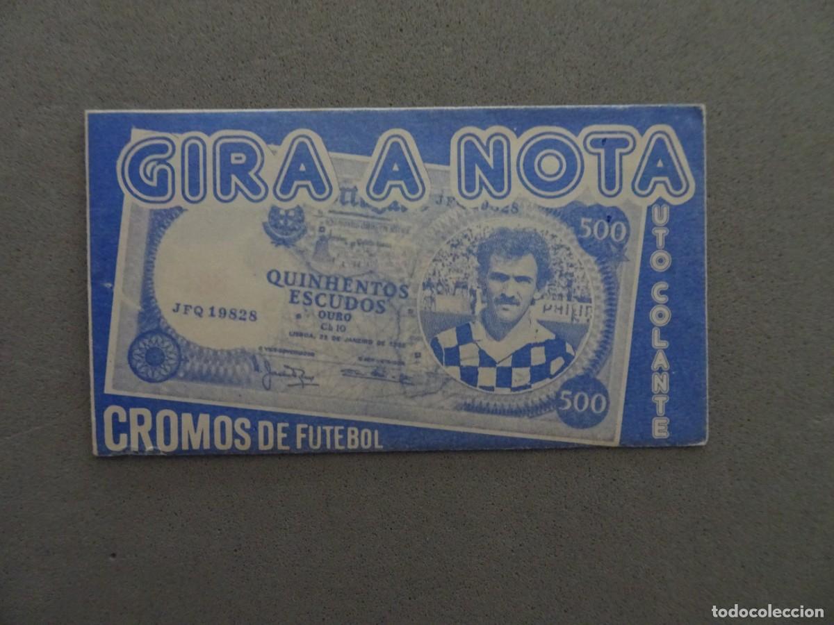 Collectable Antique Stickers: Sobre cromos sin abrir - cartera cromos cerrada - Gira a Nota - Coleccion portuguesa