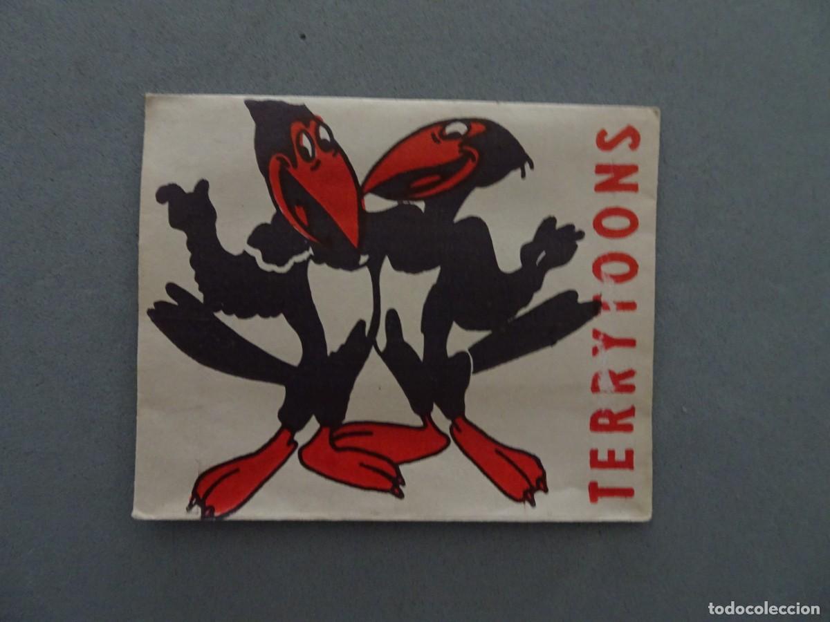 Coleccionismo Cromos antiguos: Sobre cromos sin abrir - cartera cromos cerrada - Terrytoons - Coleccion portuguesa