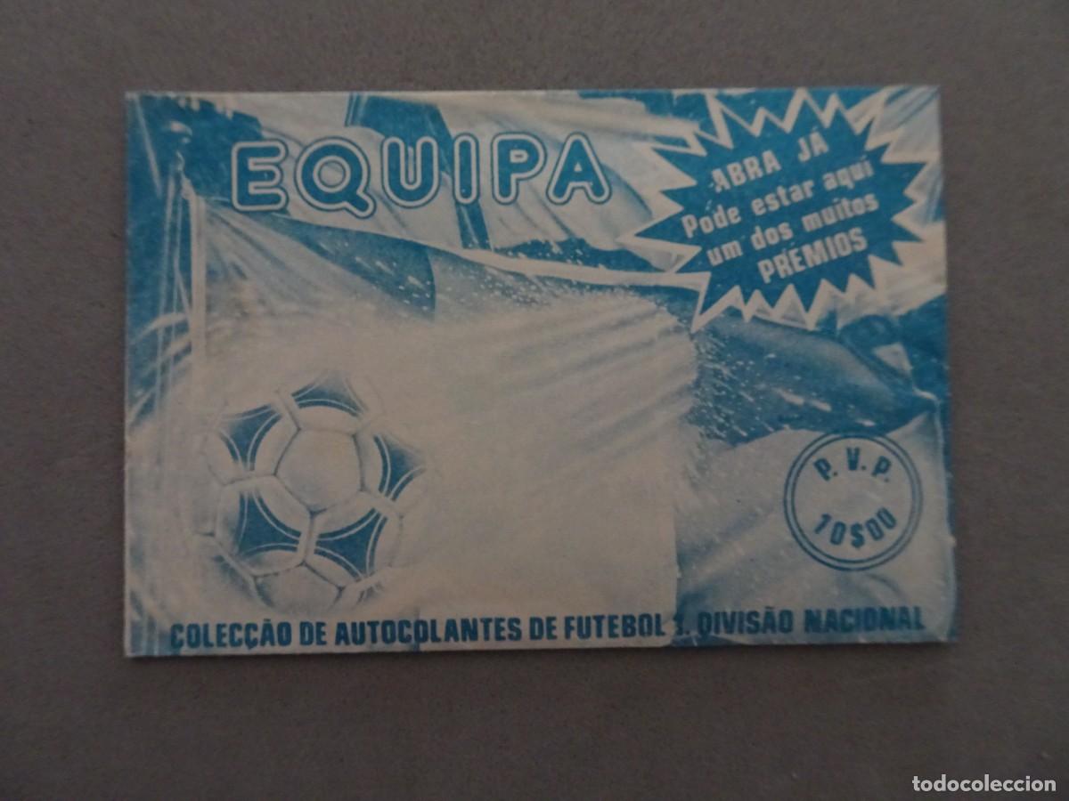 Coleccionismo Cromos antiguos: Sobre cromos sin abrir - cartera cromos cerrada - Futebol Equipa - Coleccion portuguesa