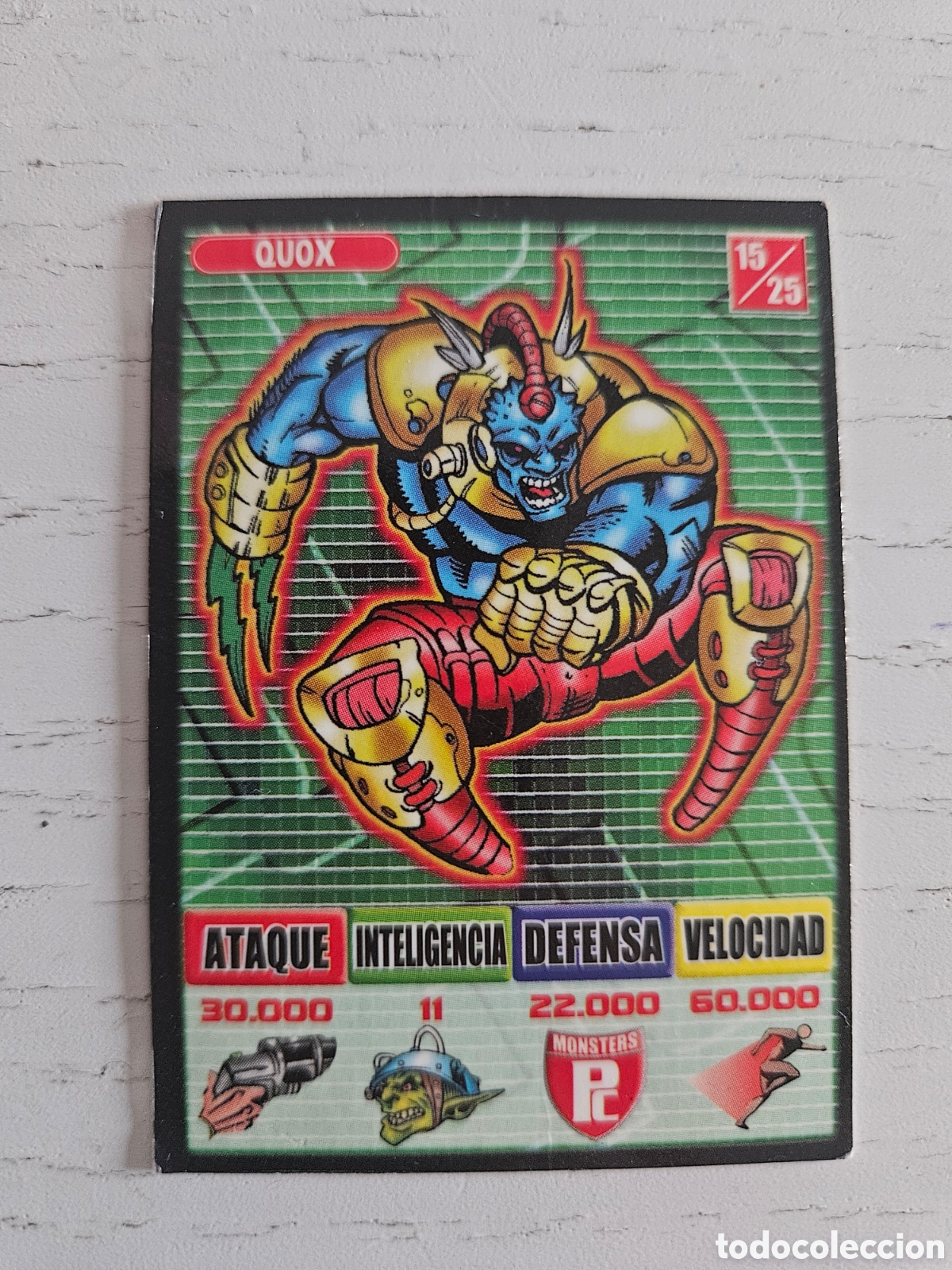 Coleccionismo Cromos antiguos: Cromo Bollycao Bolly Kaos Quox 15/25