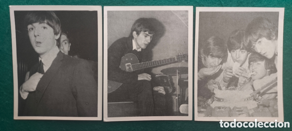 Coleccionismo Cromos antiguos: THE BEATLES CROMO LOTE 3 BRUGUERA 1966