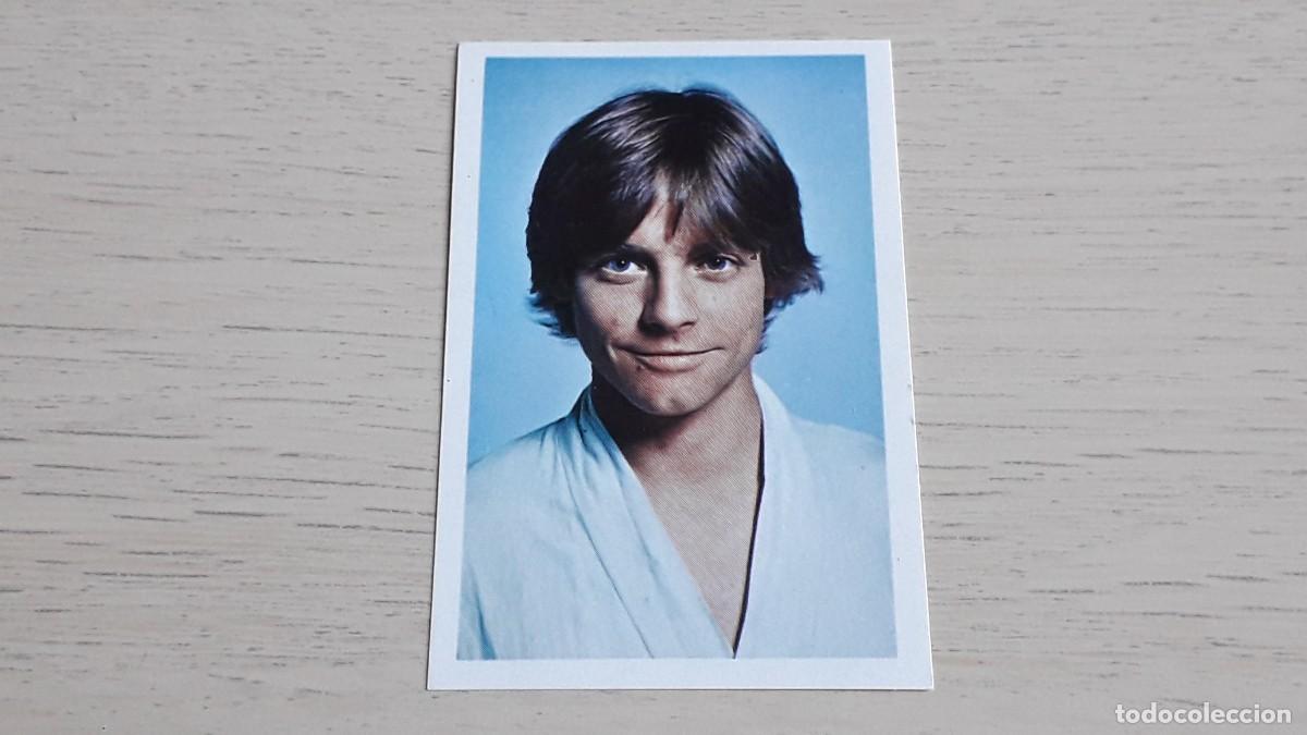 Coleccionismo Cromos antiguos: Cromo # 1 Luke Skywalker, Album La Guerra de las Galaxias, Pacosa Dos, original 1977. Sin pegar