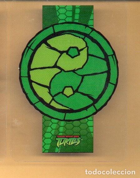 Coleccionismo Cromos antiguos: CROMO LAMINCARDS DE EDIBAS NINJA N&ordm; 082 DE CAPARAZ&Oacute;N CARTA PERSONAJE PL&Aacute;STICO