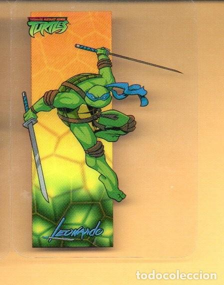 Coleccionismo Cromos antiguos: CROMO LAMINCARDS DE EDIBAS NINJA N&ordm; 017 DE LEONARDO CARTA PERSONAJE PL&Aacute;STICO