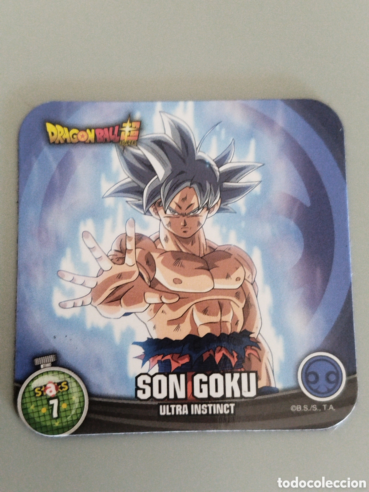 Coleccionismo Cromos antiguos: STAKS DRAGON STAKS DRAGON BALL Z - SON GOKU - N&ordm; 007 / 7 - PANINI - IMAN (N7B1)