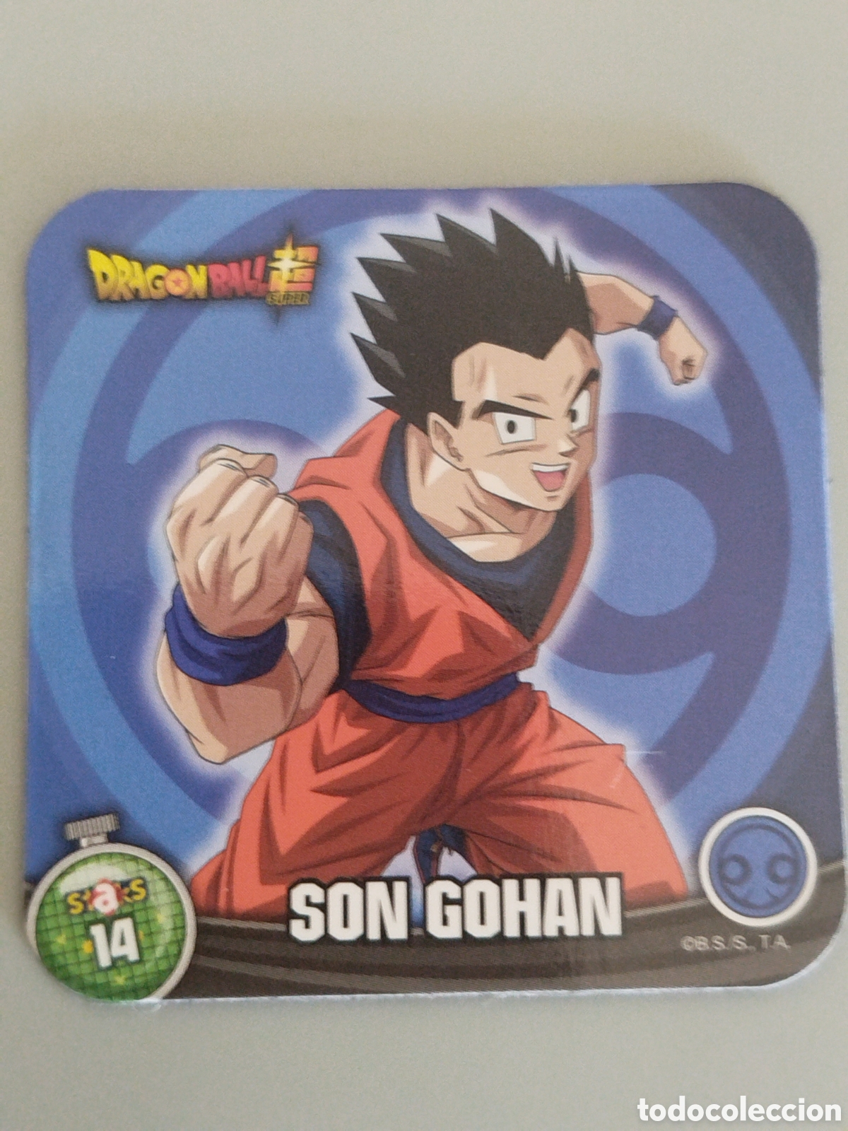 Coleccionismo Cromos antiguos: STAKS DRAGON STAKS DRAGON BALL Z - SON GOHAN - N&ordm; 014 / 14 - PANINI - IMAN (N7B1)