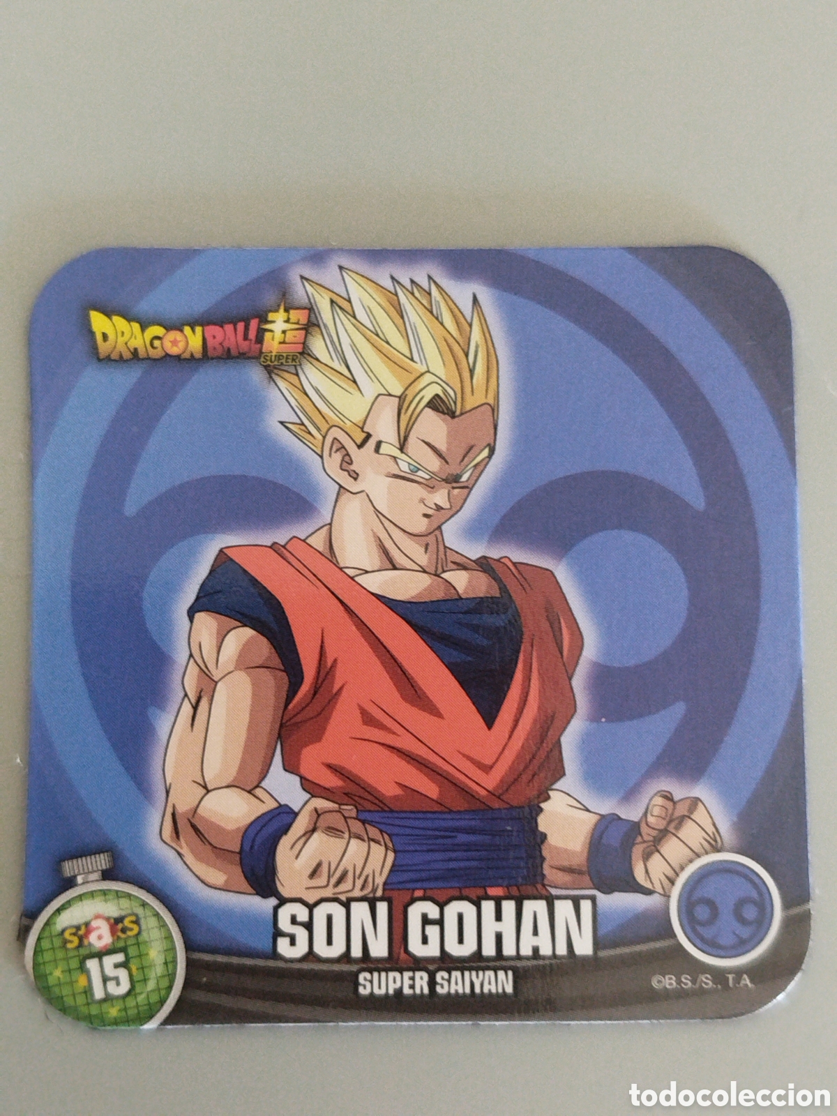 Coleccionismo Cromos antiguos: STAKS DRAGON STAKS DRAGON BALL Z - SON GOHAN - N&ordm; 015 / 15 - PANINI - IMAN (N7B1)