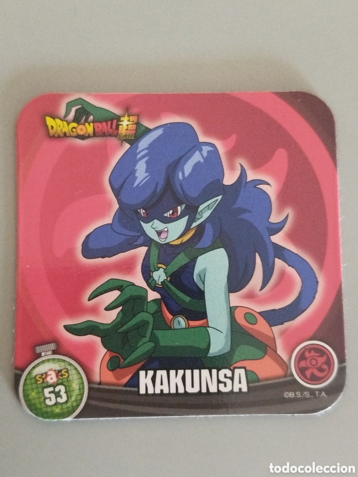 Coleccionismo Cromos antiguos: STAKS DRAGON STAKS DRAGON BALL Z - KAKUNSA - N&ordm; 053 / 53 - PANINI - IMAN (N7B1)