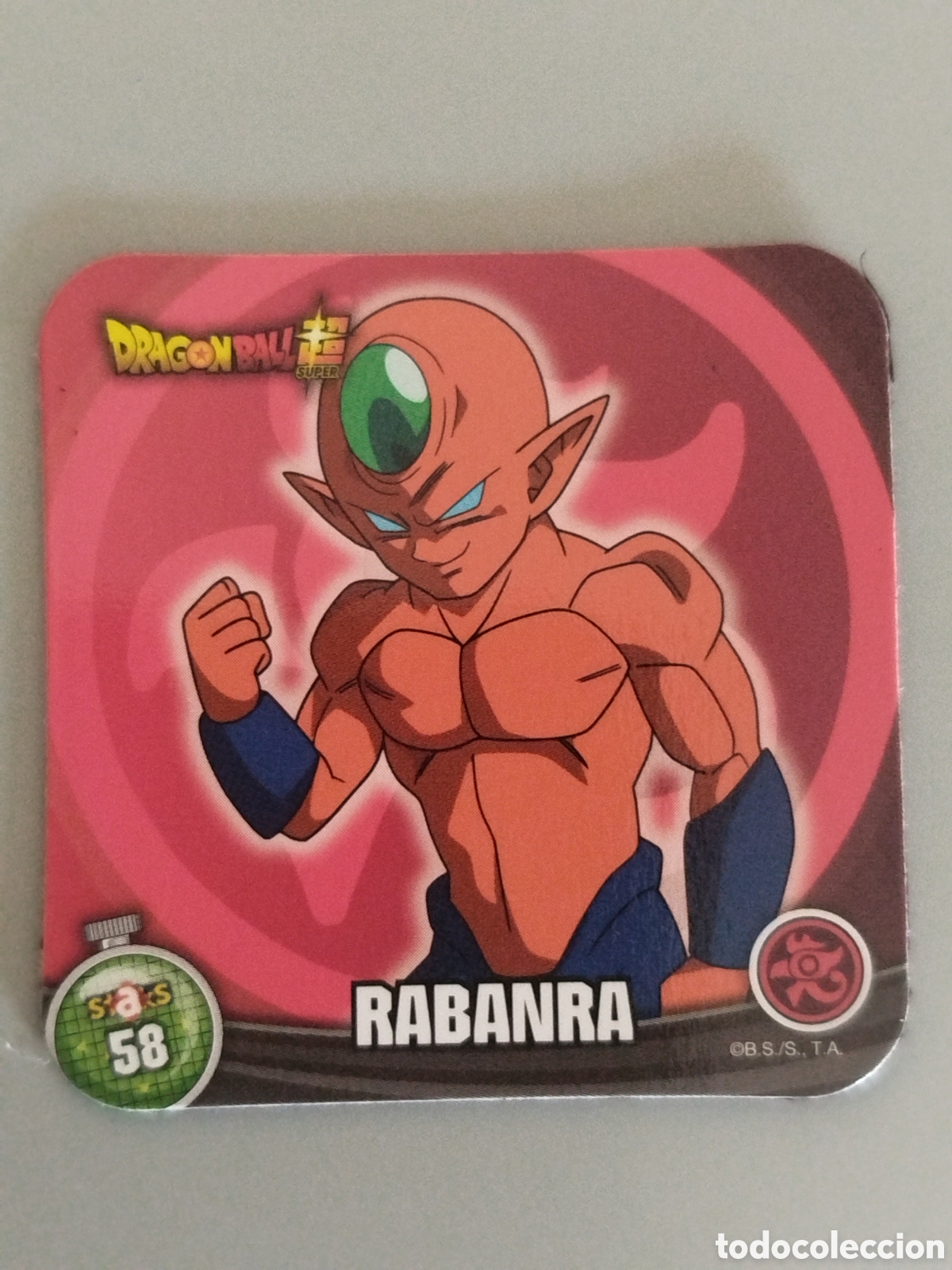 Coleccionismo Cromos antiguos: STAKS DRAGON STAKS DRAGON BALL Z - RADANRA - N&ordm; 058 / 58 - PANINI - IMAN (N7B1)