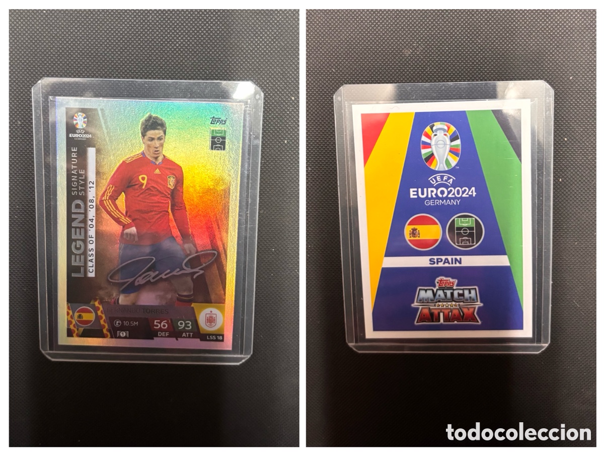 Coleccionismo Cromos antiguos: Fernando Torres Legend Signature Style LSS18 Euro 2024 Topps