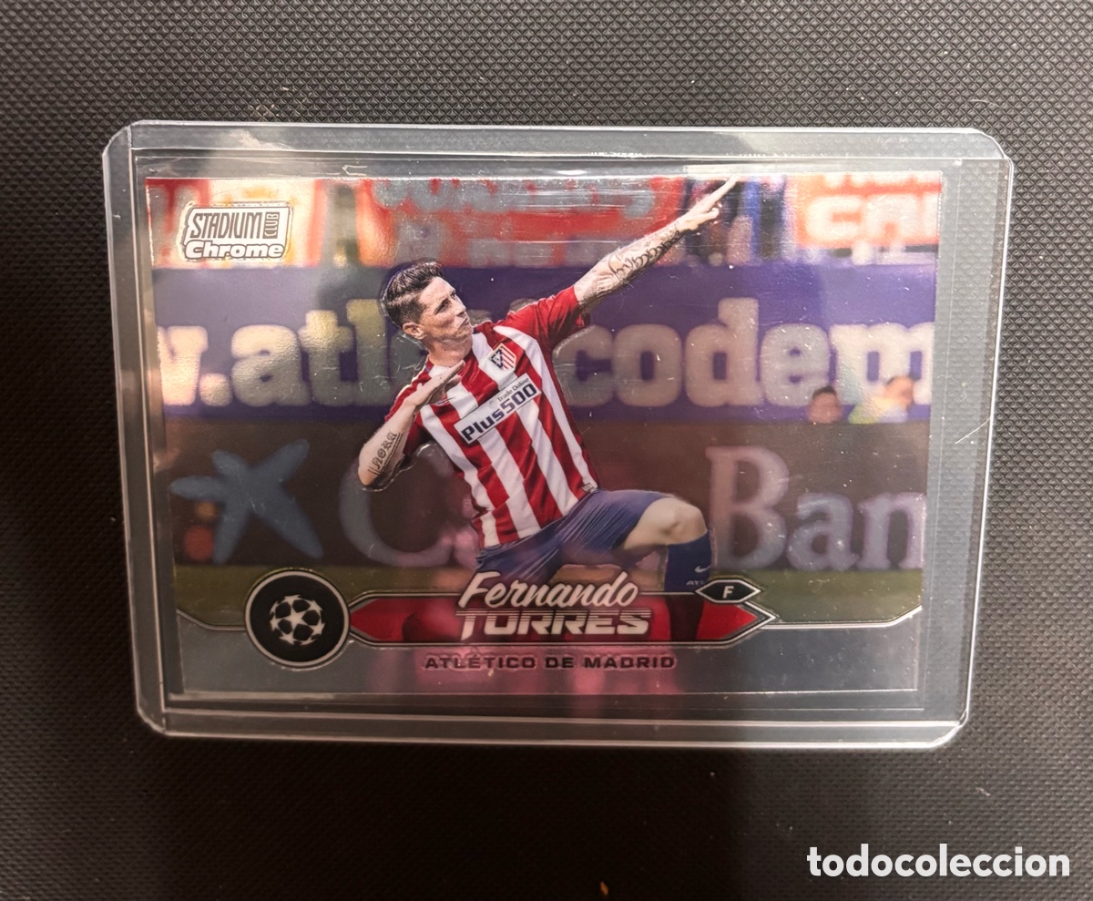 Collezionismo Figurine antiche: Fernando Torres Topps Chrome Atl&eacute;tico Madrid