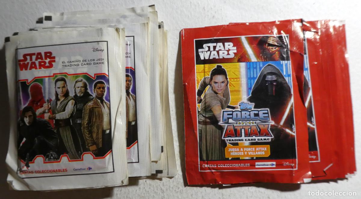 Collectionnisme Cartes &agrave; collectionner anciennes: 29 sobres sin abrir de Star Wars