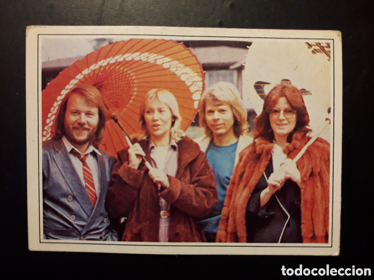 Collezionismo Figurine antiche: ABBA, TELE POP, ED ESTE 1980 N&deg; 74 SIN PEGAR. PEDIDO M&Iacute;NIMO 3&euro;
