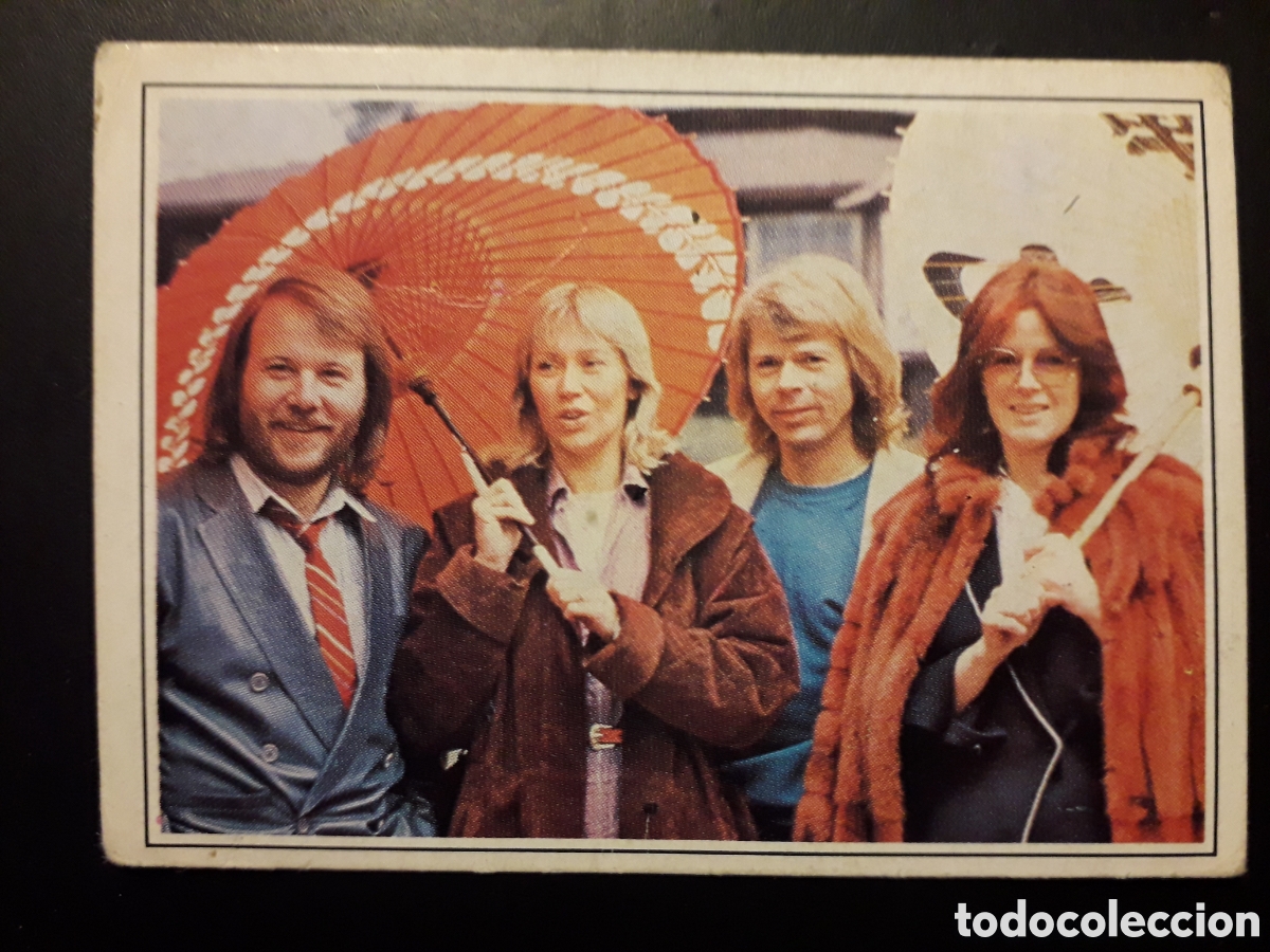 Collezionismo Figurine antiche: ABBA, TELE POP, ED ESTE 1980 N&deg; 74 SIN PEGAR. PEDIDO M&Iacute;NIMO 3&euro;.