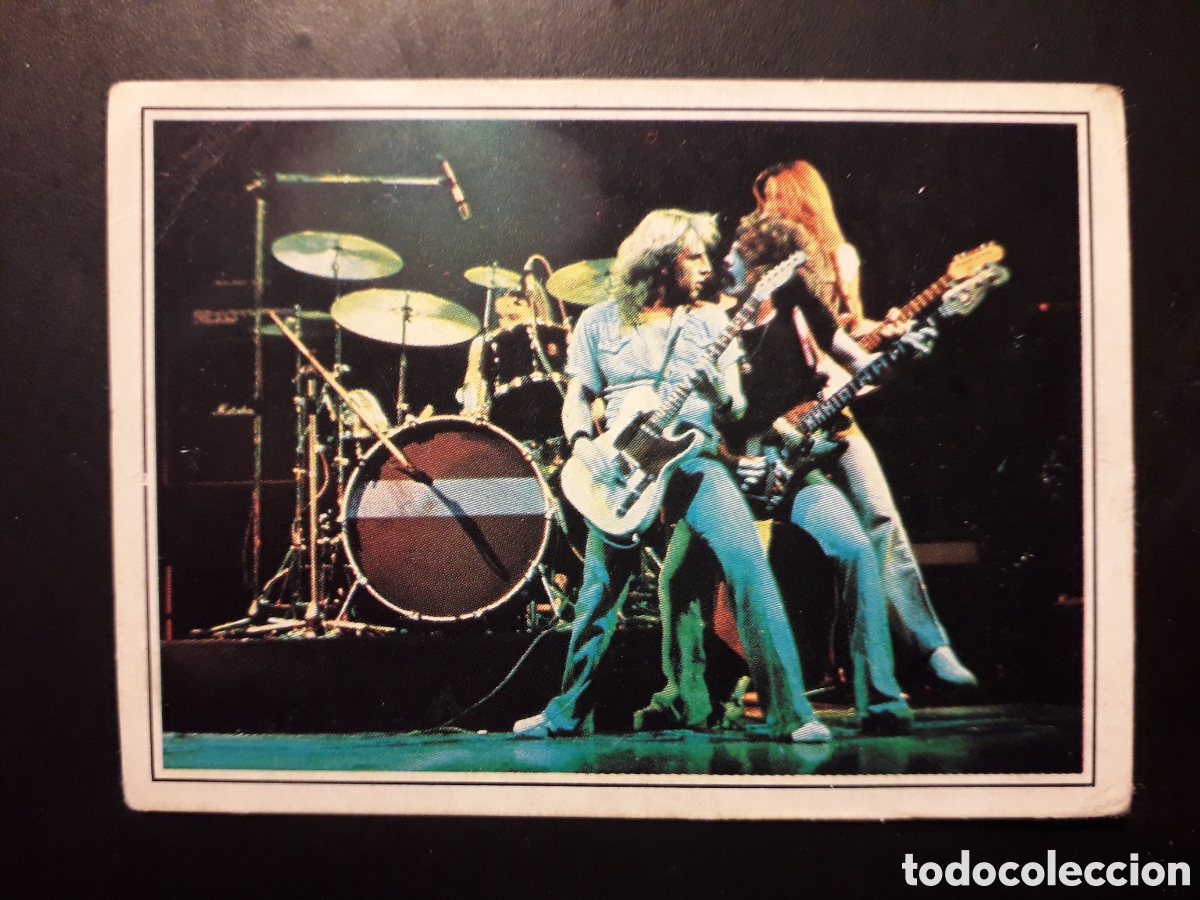 Coleccionismo Cromos antiguos: STATUS QUO, TELE POP, ED ESTE 1980 N&deg; 59 SIN PEGAR. PEDIDO M&Iacute;NIMO 3&euro;.