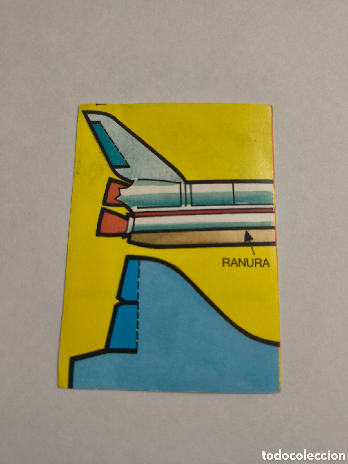 Collezionismo Figurine antiche: EL LIBRO DE LOS JUEGOS. BIMBO. 1979. LA AVENTURA DEL ESPACIO.MONTAJE DE UN AVION AEROESPACIAL 22