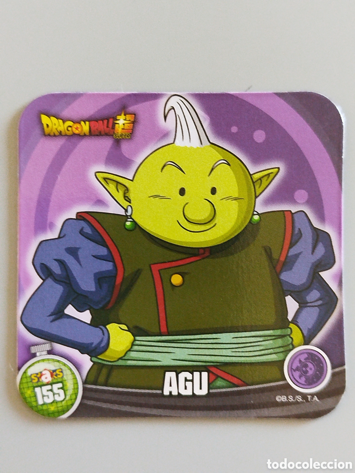 Collectionnisme Cartes &agrave; collectionner anciennes: STAKS DRAGON STAKS DRAGON BALL Z - AGU - N&ordm; 155 / 155 - PANINI - IMAN (N7B1)