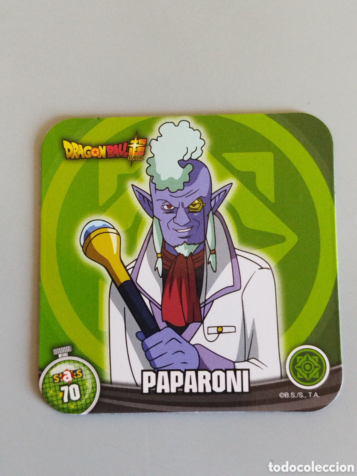Collectionnisme Cartes &agrave; collectionner anciennes: STAKS DRAGON STAKS DRAGON BALL Z - PAPARONI - N&ordm; 070 / 70 - PANINI - IMAN (N7B1)