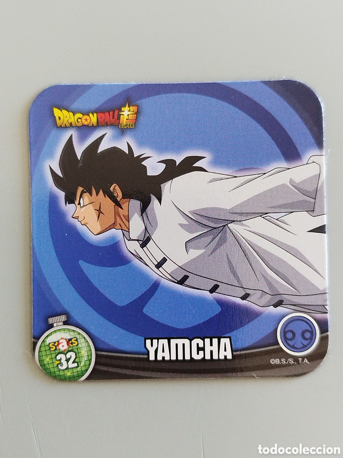 Collectionnisme Cartes &agrave; collectionner anciennes: STAKS DRAGON BALL Z - YAMCHA - N&ordm; 032 / 32 - PANINI - IMAN (N7B1)