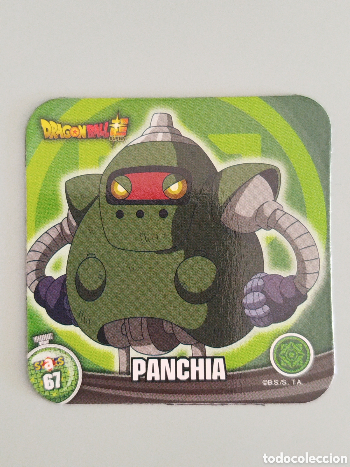 Colecionismo Cromos antigos: STAKS DRAGON BALL Z - PANCHIA - N&ordm; 067 / 67 - PANINI - IMAN (N7B1)