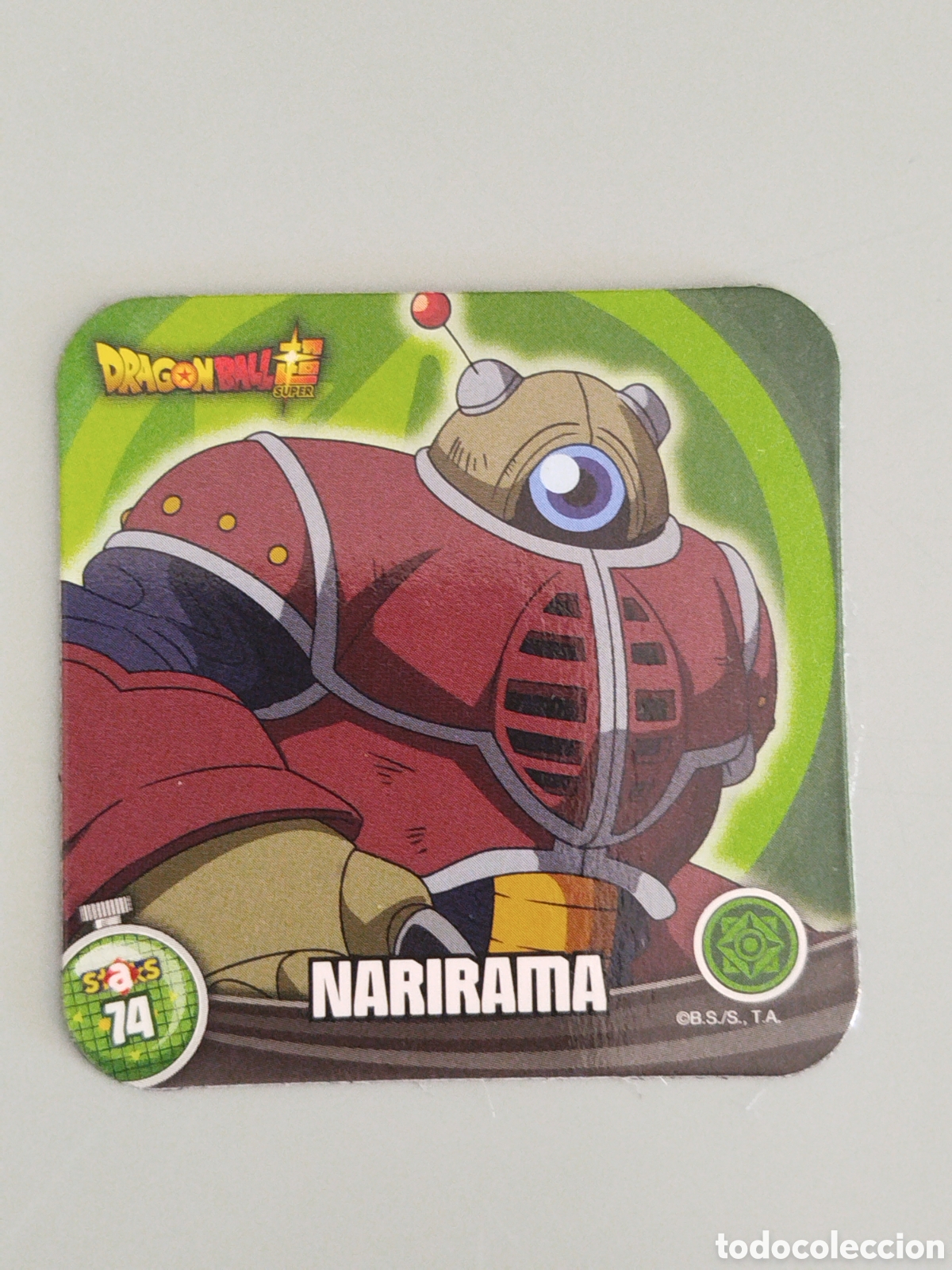 Coleccionismo Cromos antiguos: STAKS DRAGON BALL Z - NARIRAMA - N&ordm; 074 / 74 - PANINI - IMAN (N7B1)