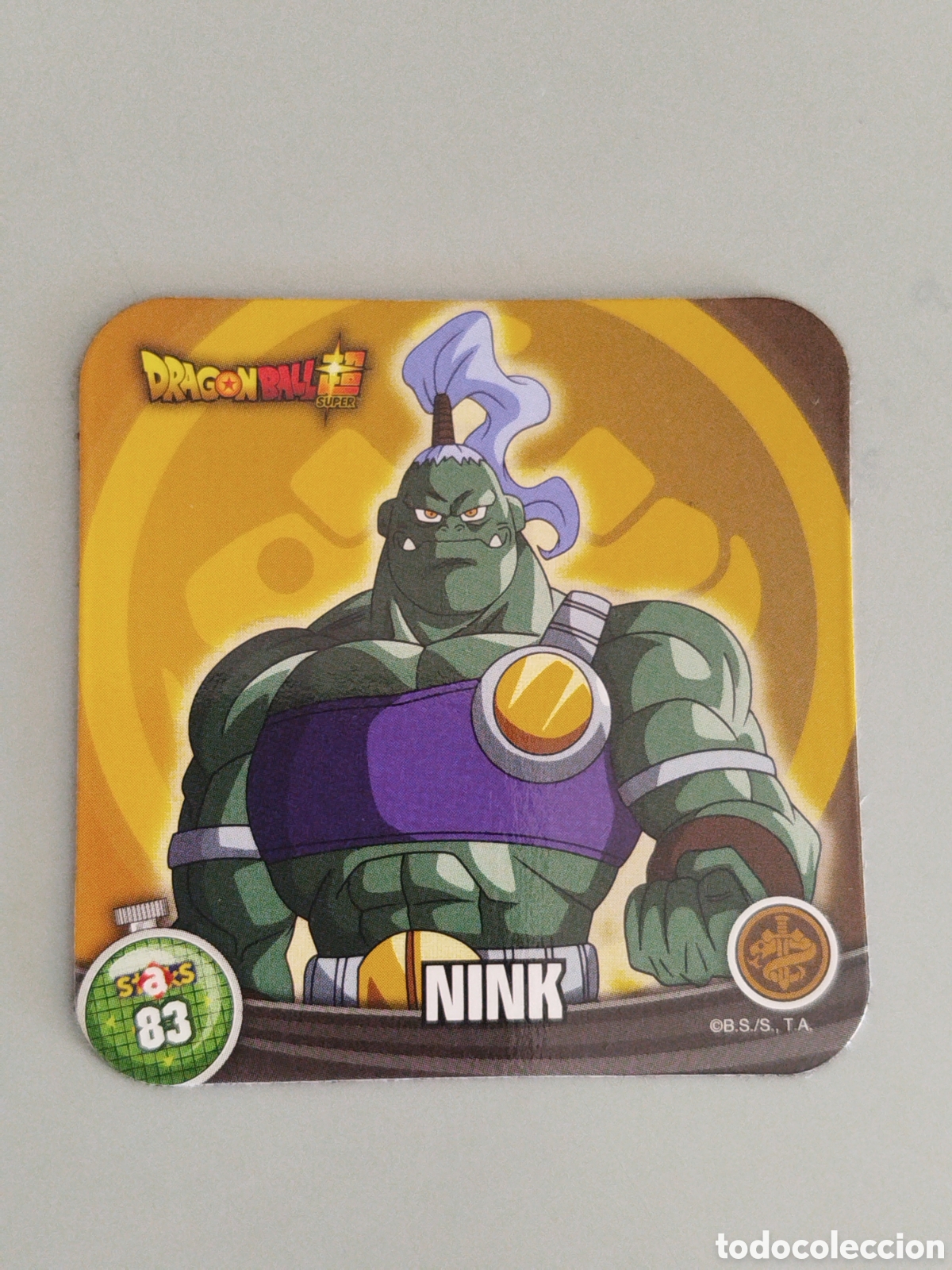 Coleccionismo Cromos antiguos: STAKS DRAGON BALL Z - NINK - N&ordm; 083 / 83 - PANINI - IMAN (N7B1)