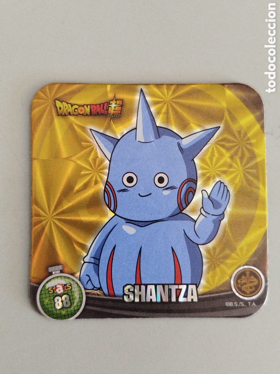Coleccionismo Cromos antiguos: STAKS DRAGON BALL Z - SHANTZA - N&ordm; 088 / 88 - PANINI - IMAN (N7B1)