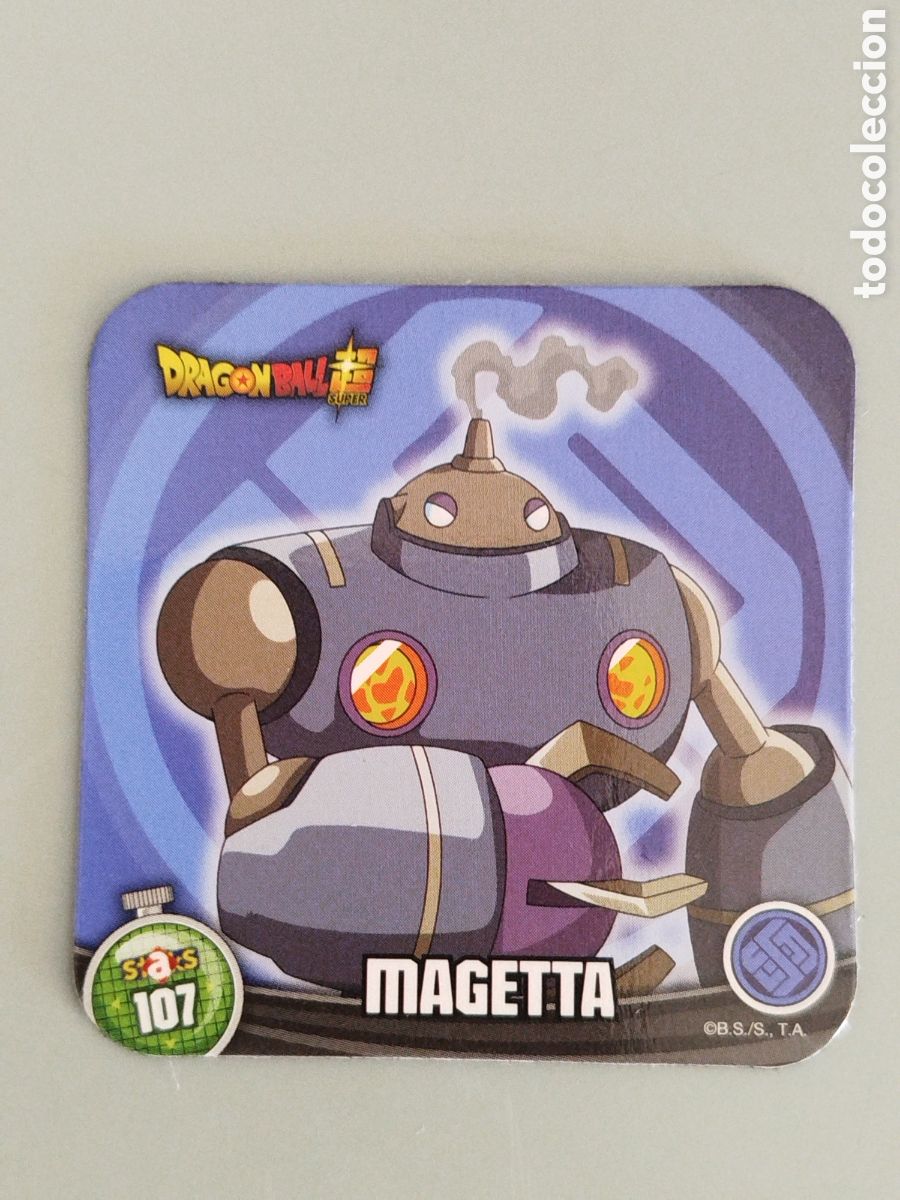 Collectionnisme Cartes &agrave; collectionner anciennes: STAKS DRAGON BALL Z - MAGETTA - N&ordm; 107 / 107 - PANINI - IMAN (N7B1)