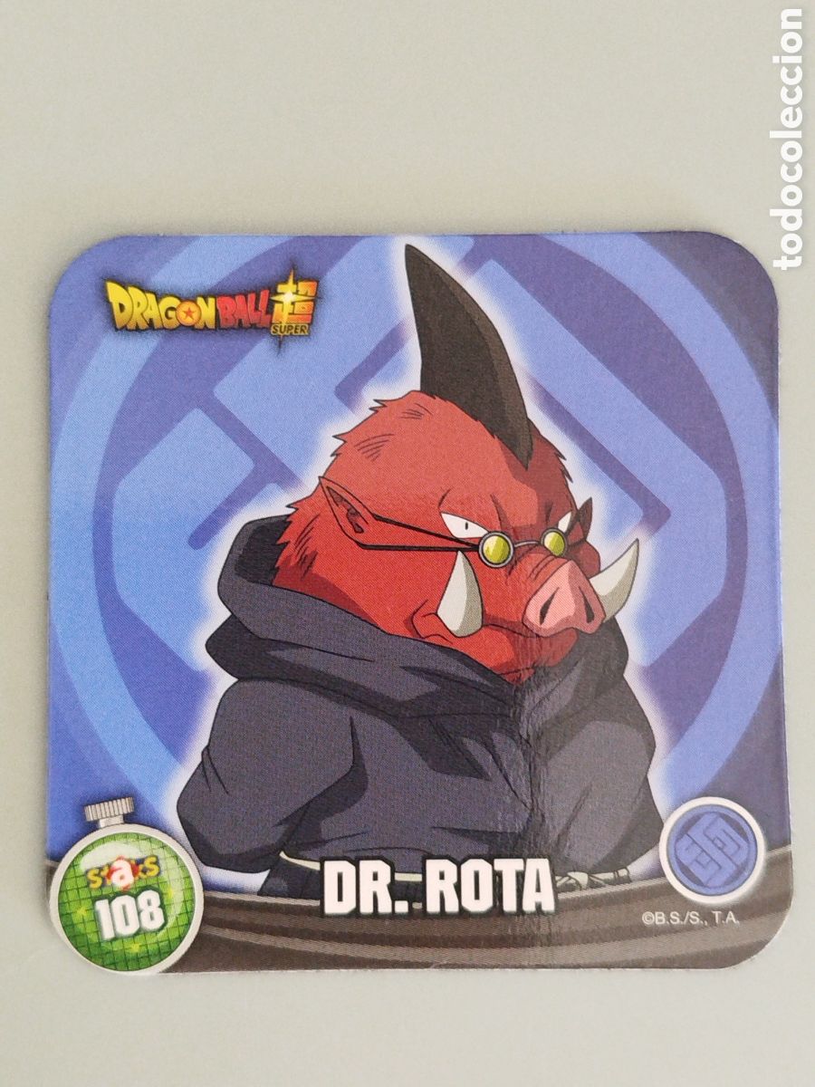 Colecionismo Cromos antigos: STAKS DRAGON BALL Z - DR. ROTA - N&ordm; 108 / 108 - PANINI - IMAN (N7B1)