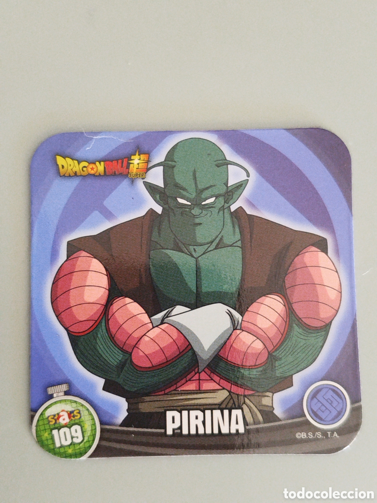 Coleccionismo Cromos antiguos: STAKS DRAGON BALL Z - PIRINA - N&ordm; 109 / 109 - PANINI - IMAN (N7B1)