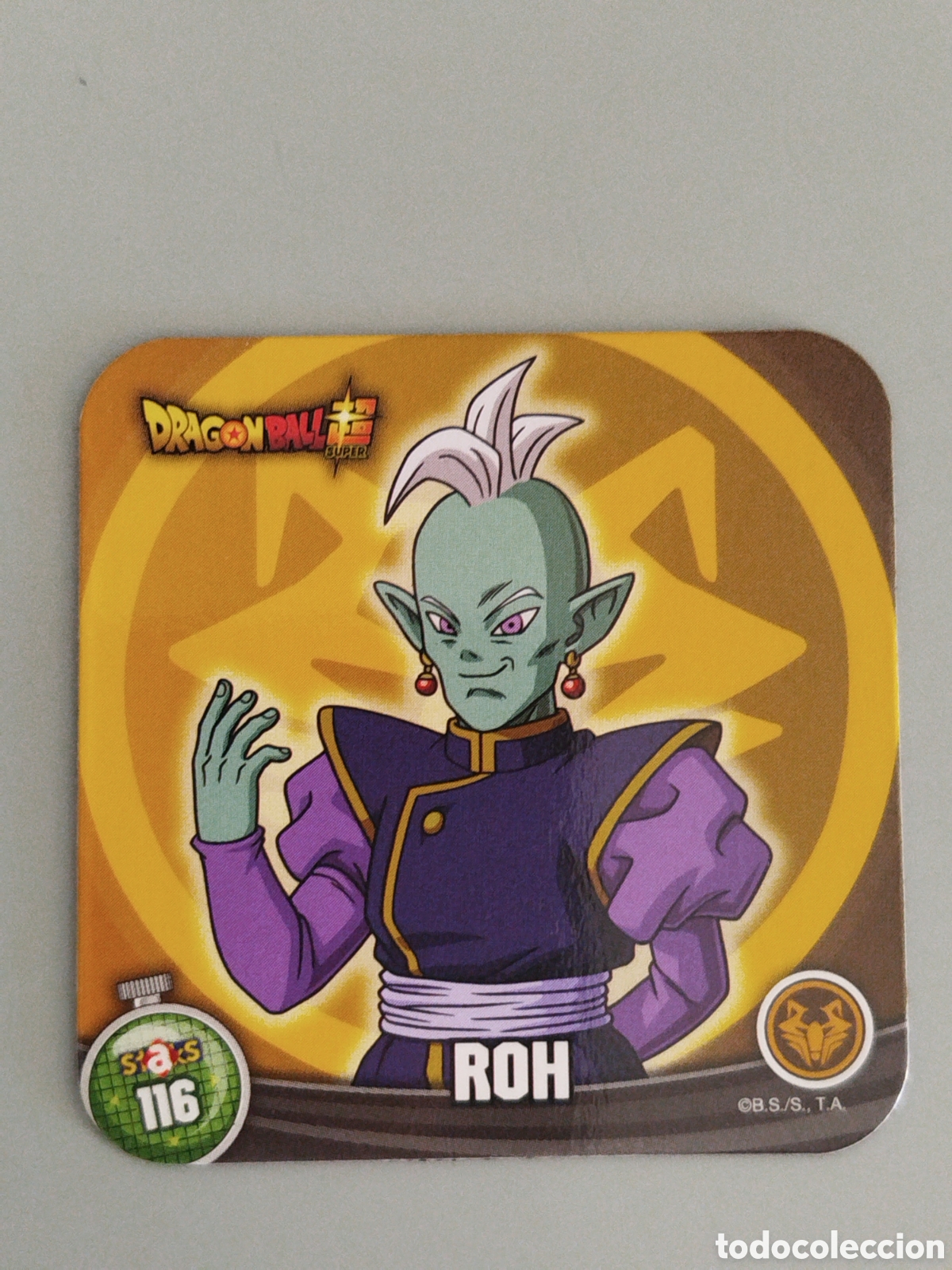 Coleccionismo Cromos antiguos: STAKS DRAGON BALL Z - ROH - N&ordm; 116 / 116 - PANINI - IMAN (N7B1)
