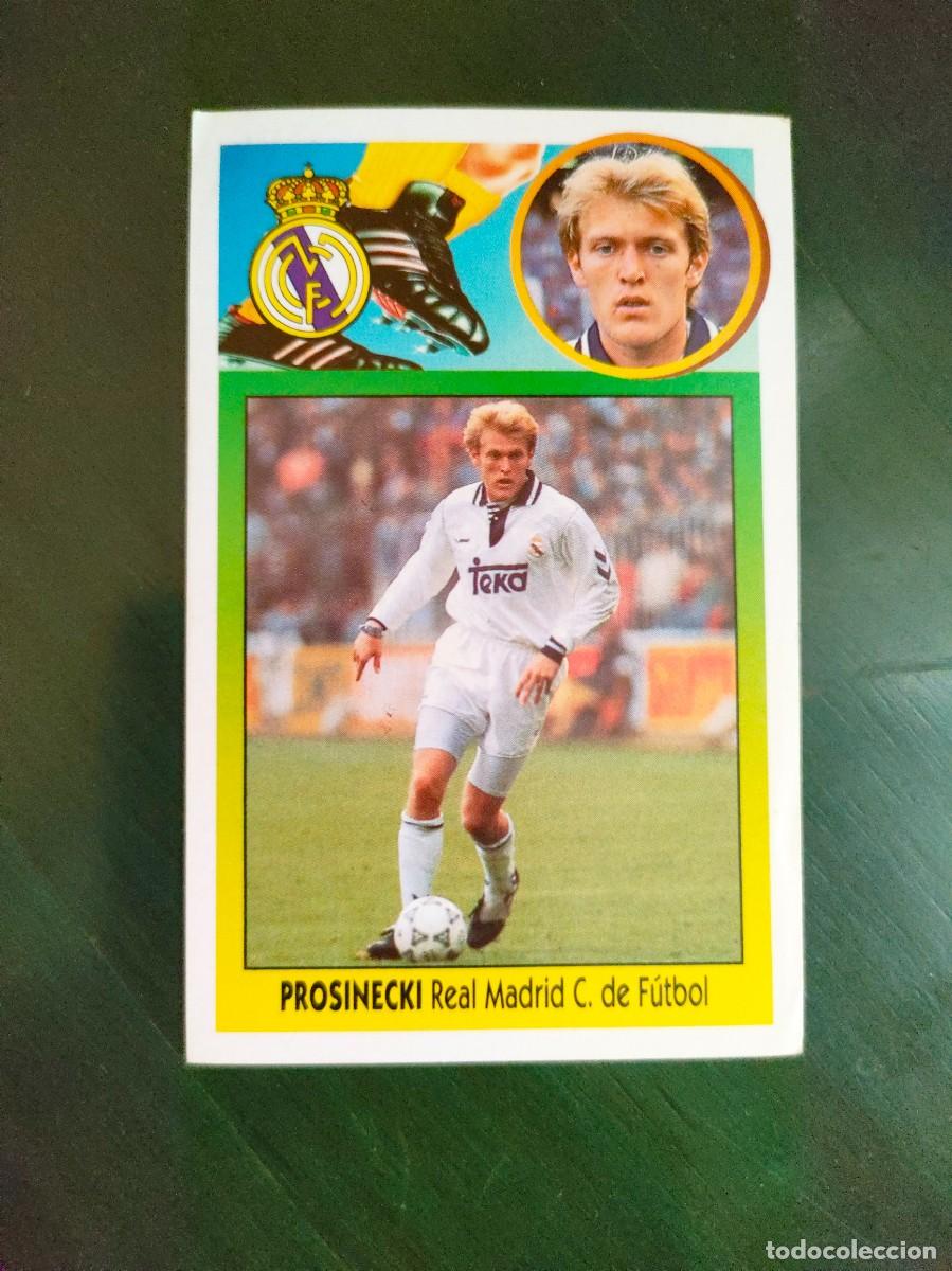 Collectable Antique Stickers: Prosinecki Real Madrid Liga Este 1993 1994 93 94 Nunca pegado