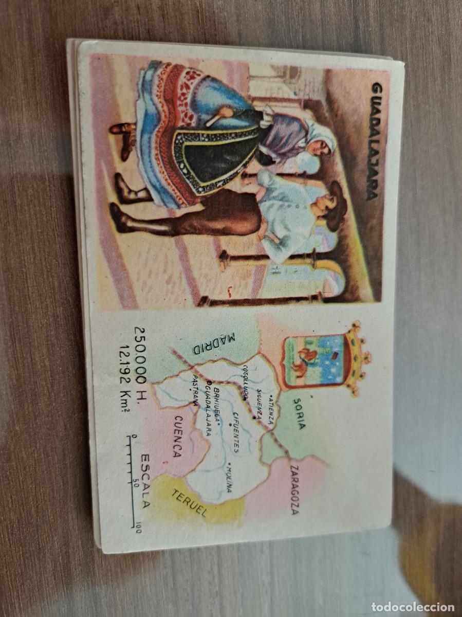 Collectionnisme Cartes &agrave; collectionner anciennes: Cromo de Ceregumil a&ntilde;os 50. Regiones de Espa&ntilde;a. Guadalajara