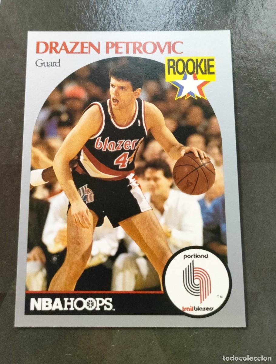 Coleccionismo Cromos antiguos: Drazen Petrovic Rookie Card 248 NBA HOOP 1990 1991 90 91