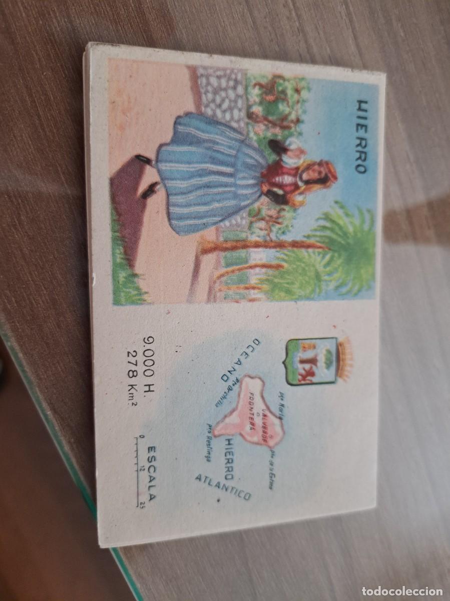 Coleccionismo Cromos antiguos: Cromo de Ceregumil a&ntilde;os 50. Regiones de Espa&ntilde;a. Hierro