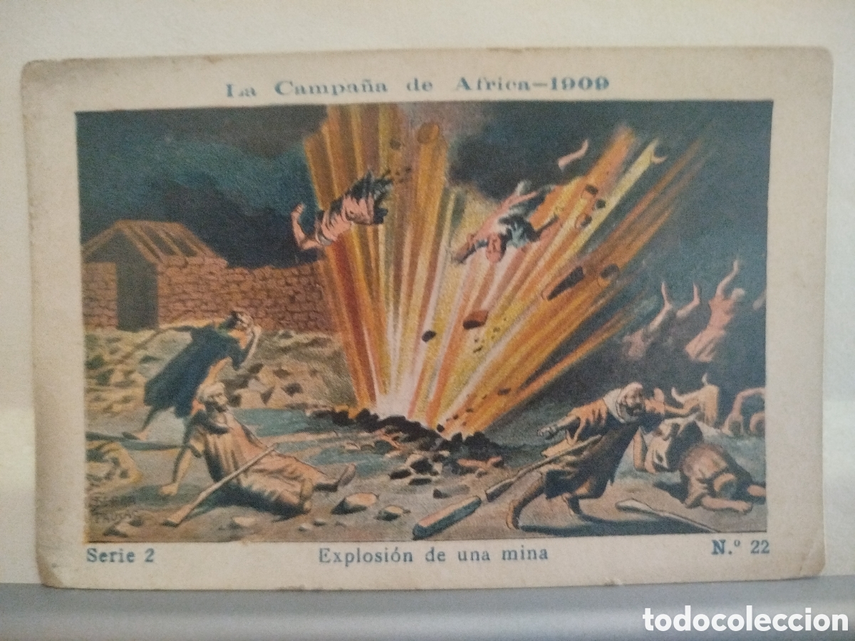 Coleccionismo Cromos antiguos: Cromo La Campa&ntilde;a de &Aacute;frica 1909, serie 2 n&uacute;m. 22