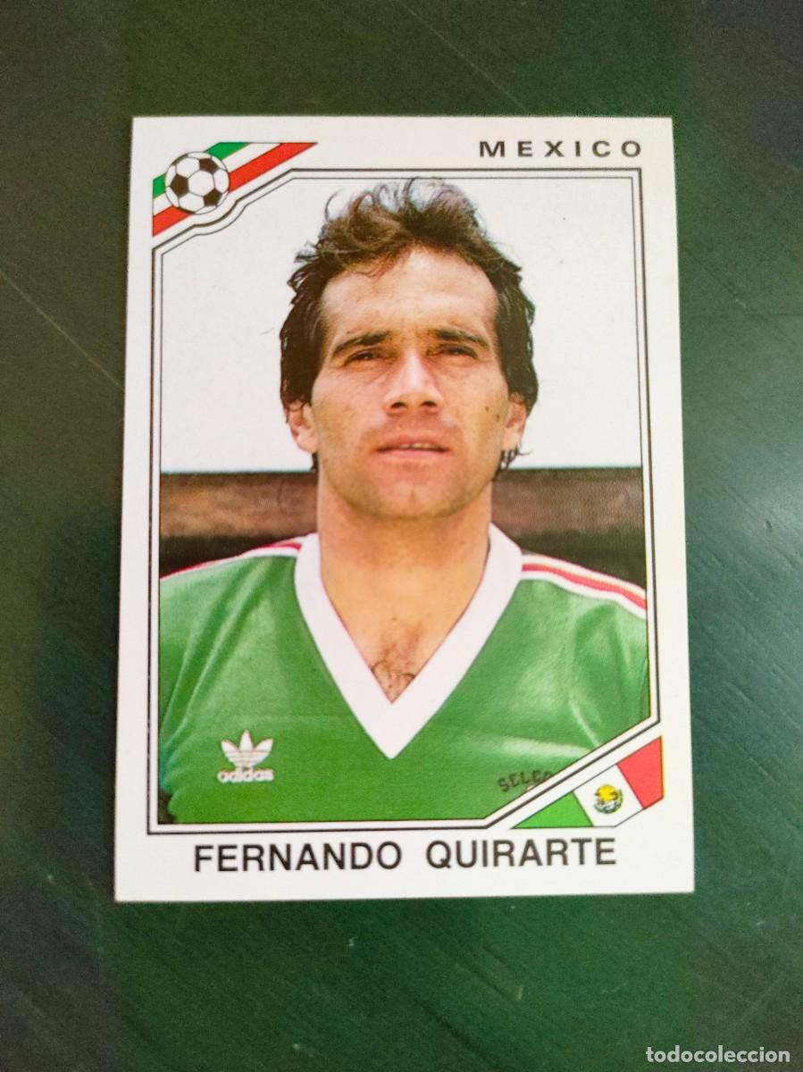 Sammeln alte Sammelbilder: Fernando Quirarte M&eacute;xico n&ordm; 116 Panini Mundial 86