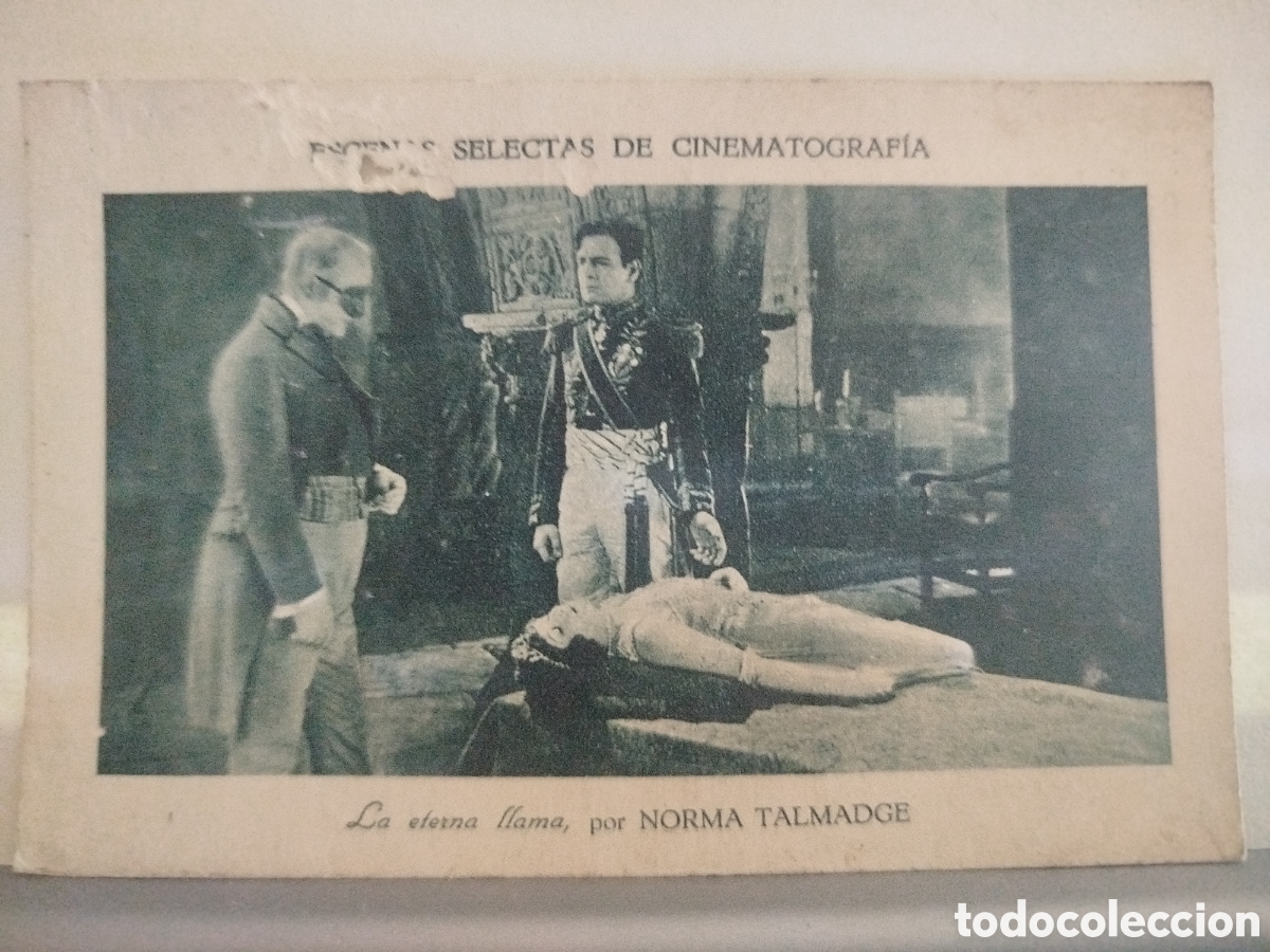 Colecionismo Cromos antigos: Cromo Escenas selectas de cinematograf&iacute;a
