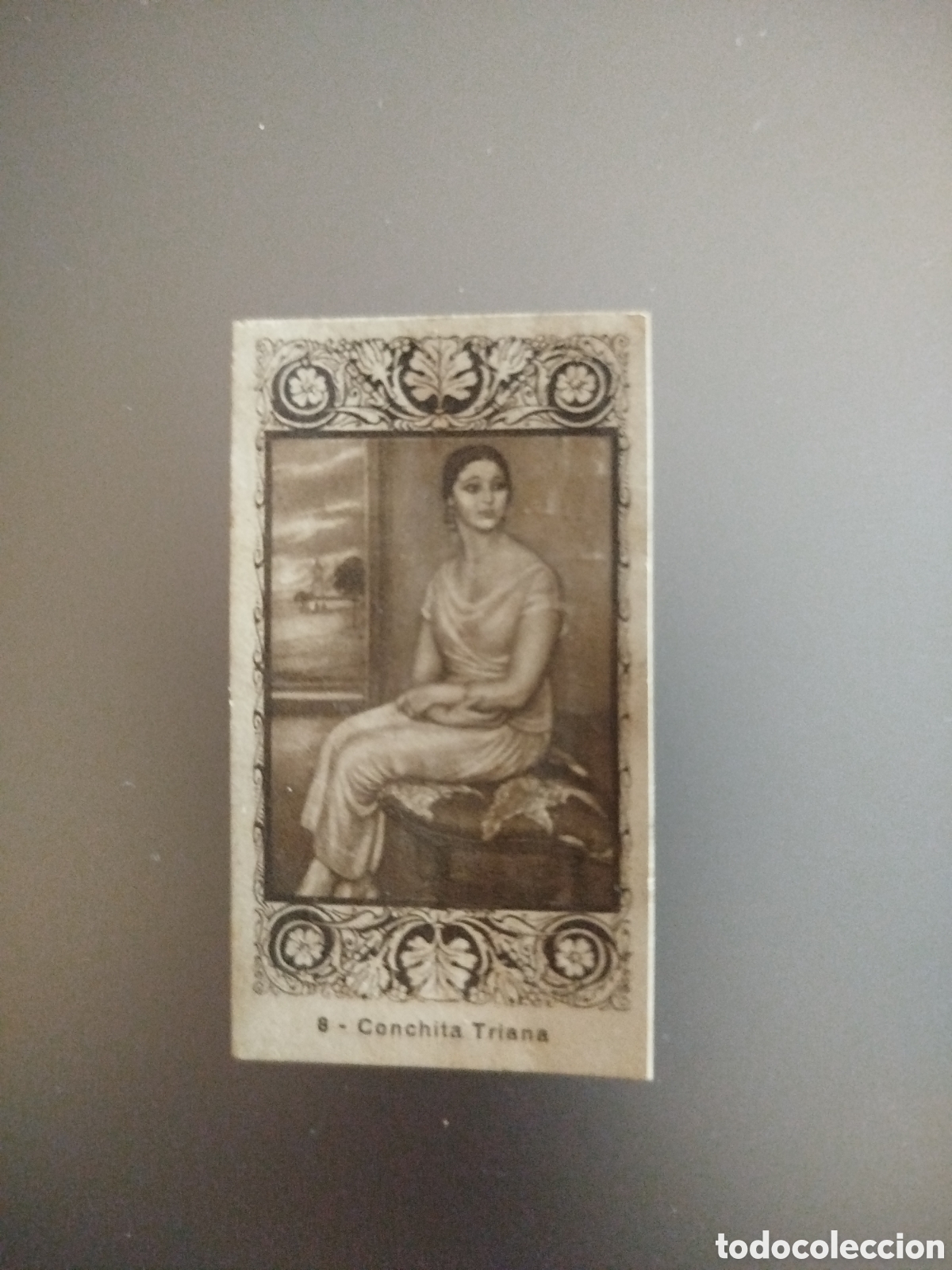 Collectionnisme Cartes &agrave; collectionner anciennes: Cromo Conchita Triana