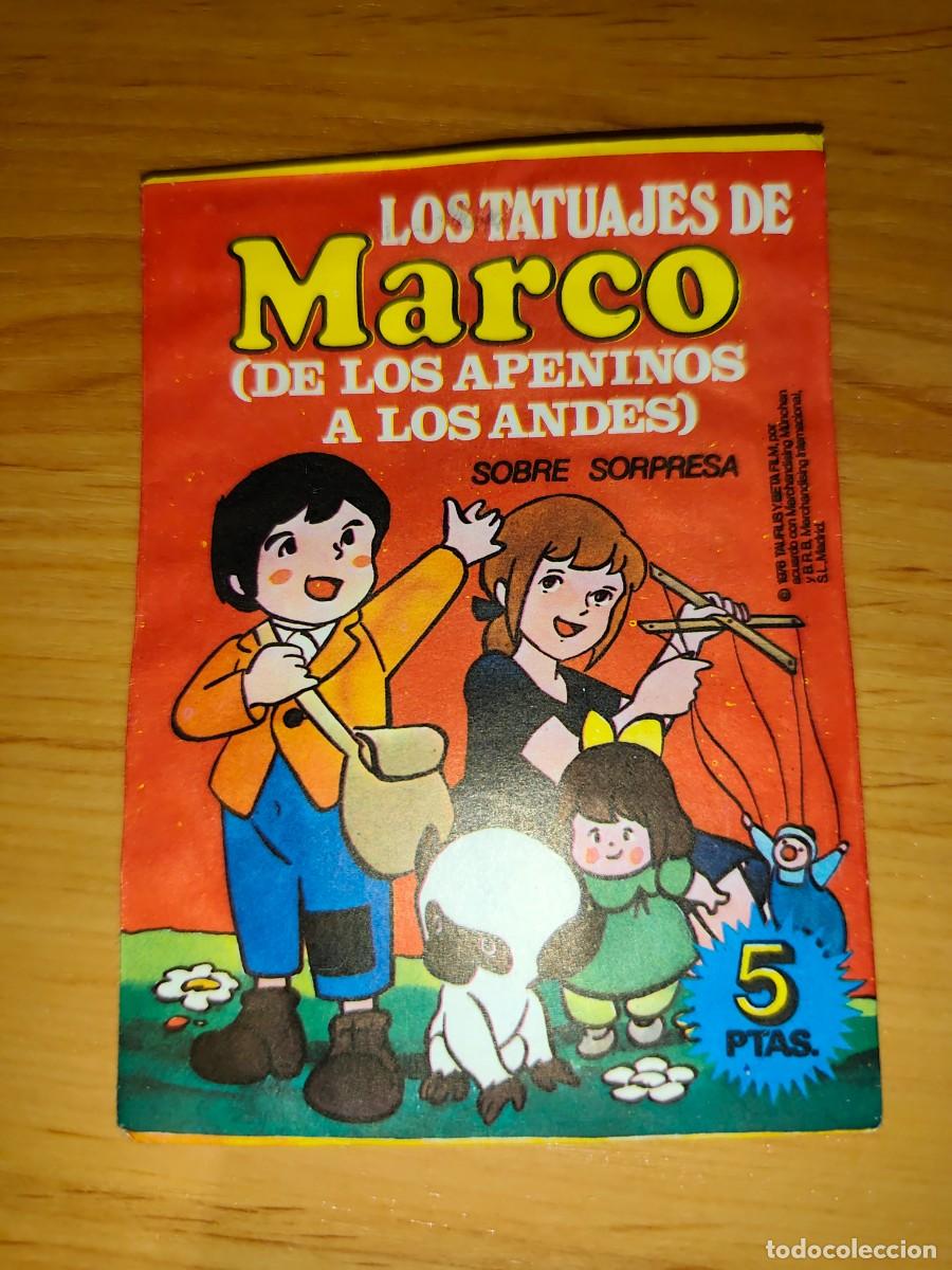 Collectionnisme Cartes &agrave; collectionner anciennes: LOS TATUAJES DE MARCO(DE LOS APENINOS A LOS ANDES),SOBRE SORPRESA,A&Ntilde;O 1977,SIN ABRIR