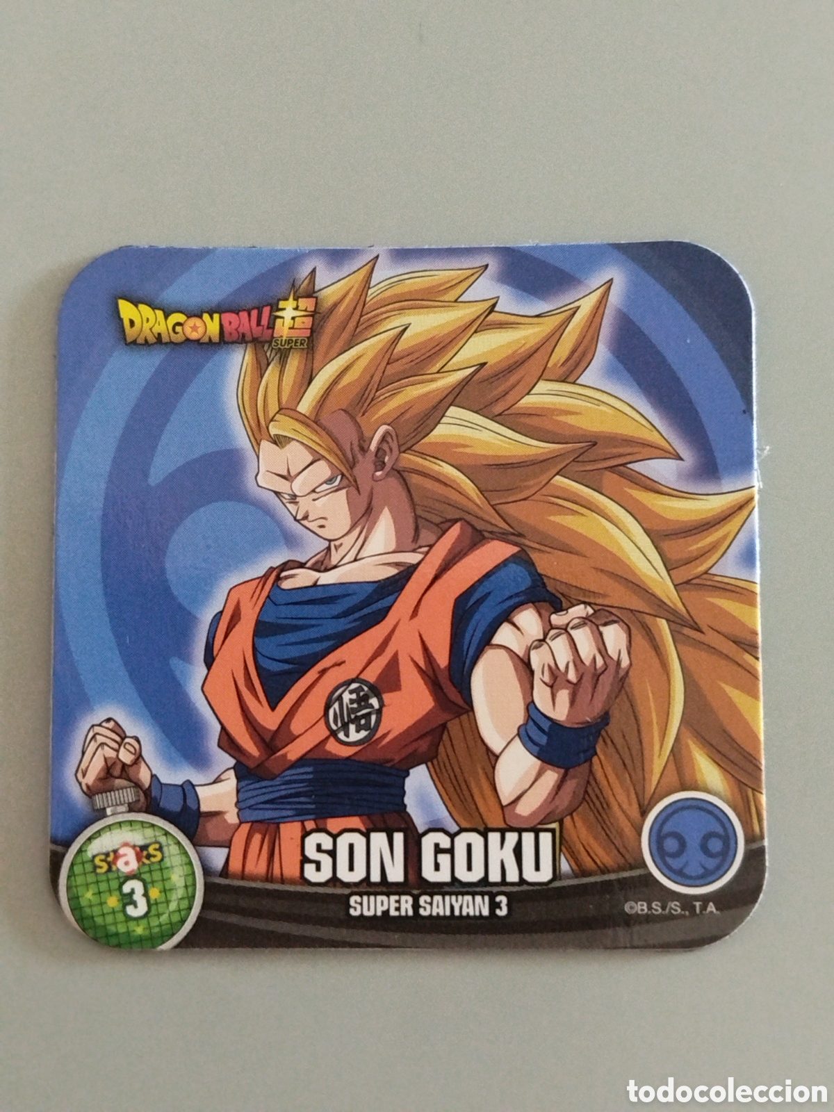 Collezionismo Figurine antiche: STAKS DRAGON BALL Z - SON GOKU - N&ordm; 003 / 3 - PANINI - IMAN (N7B1)
