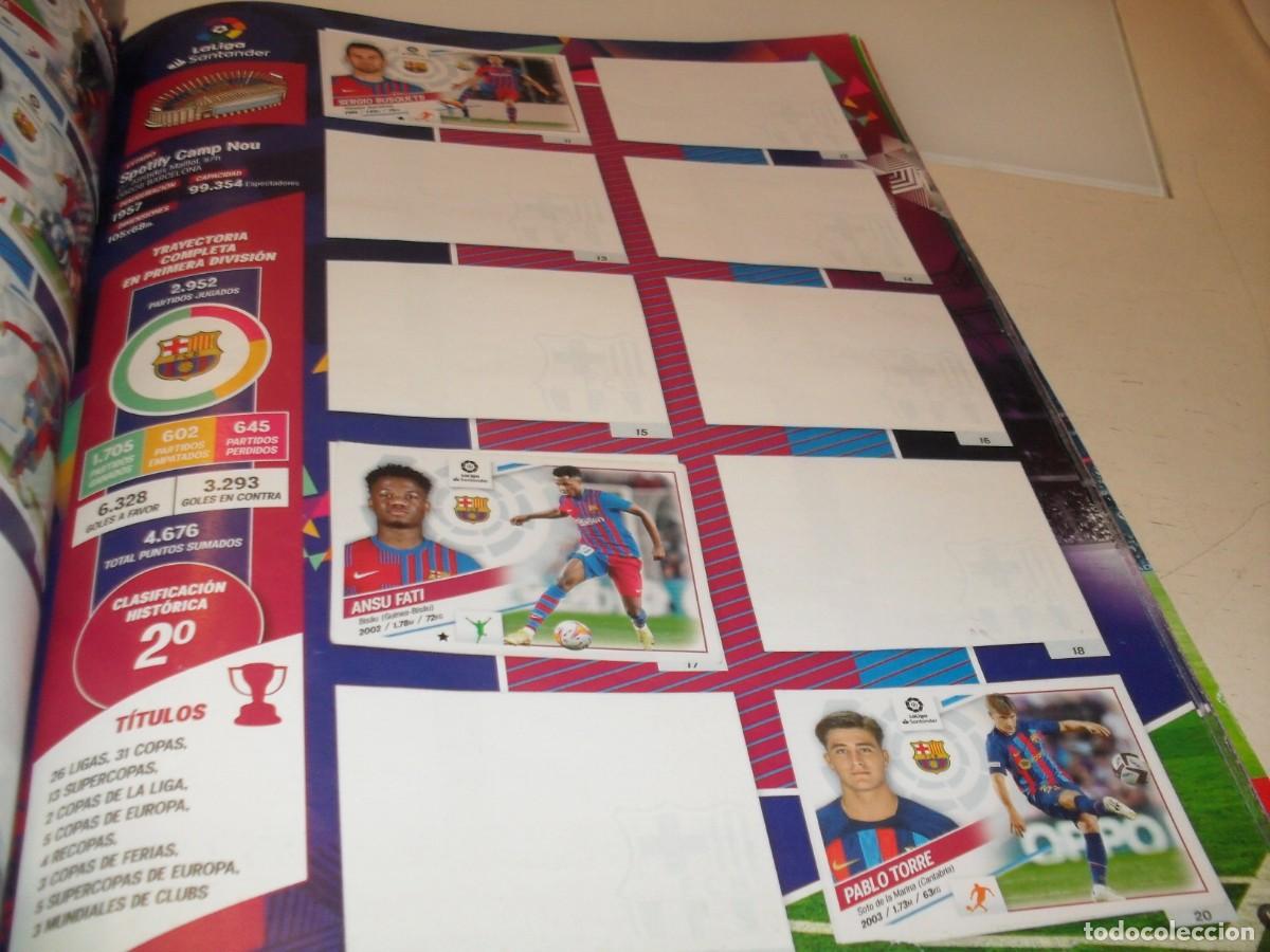 Coleccionismo Cromos antiguos: LAMINA,CON 3 CROMOS(LEASE)N&ordm; 11-12,COLECCION OFICIAL CROMOS,LIGA 2022-2023.PANINIA