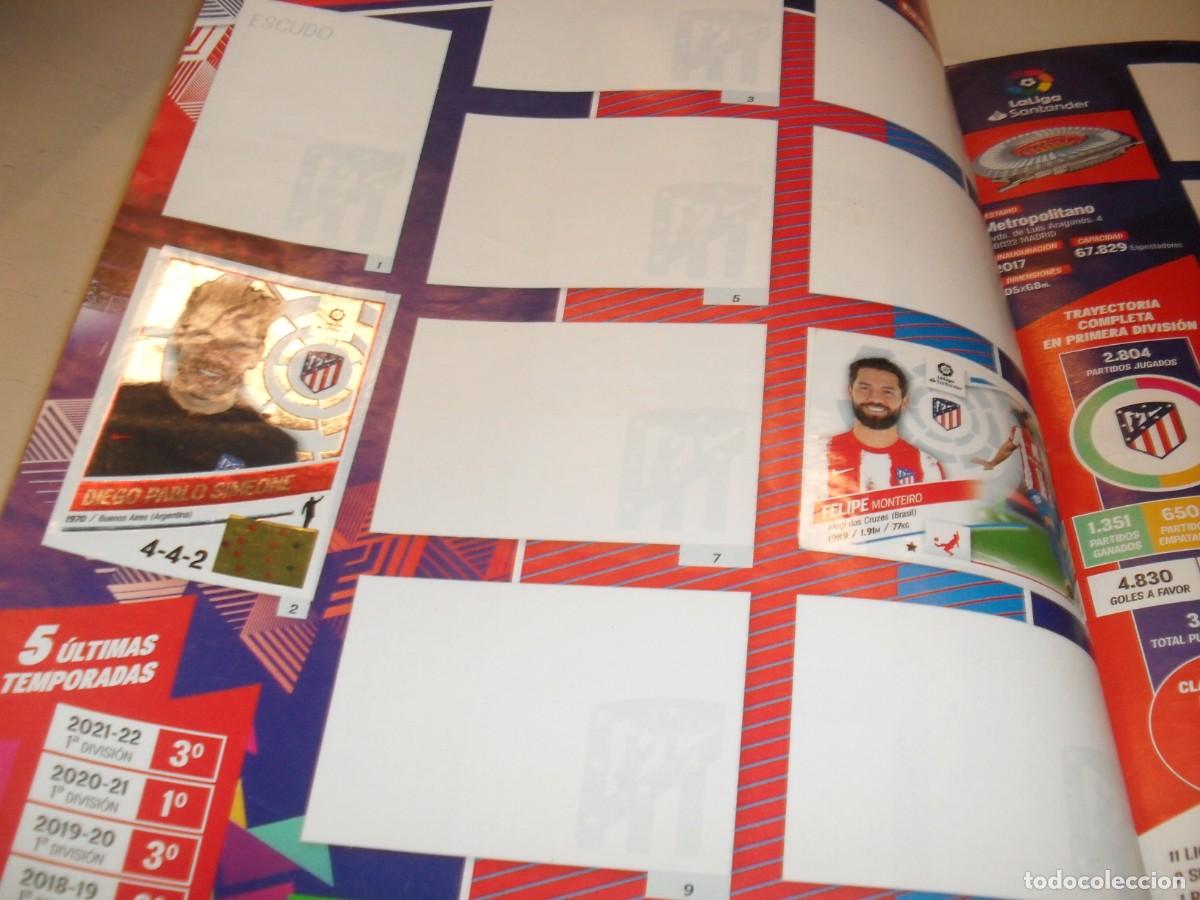 Coleccionismo Cromos antiguos: LAMINA,CON 2 CROMOS(LEASE)N&ordm; 7-8,COLECCION OFICIAL CROMOS,LIGA 2022-2023.PANINIA