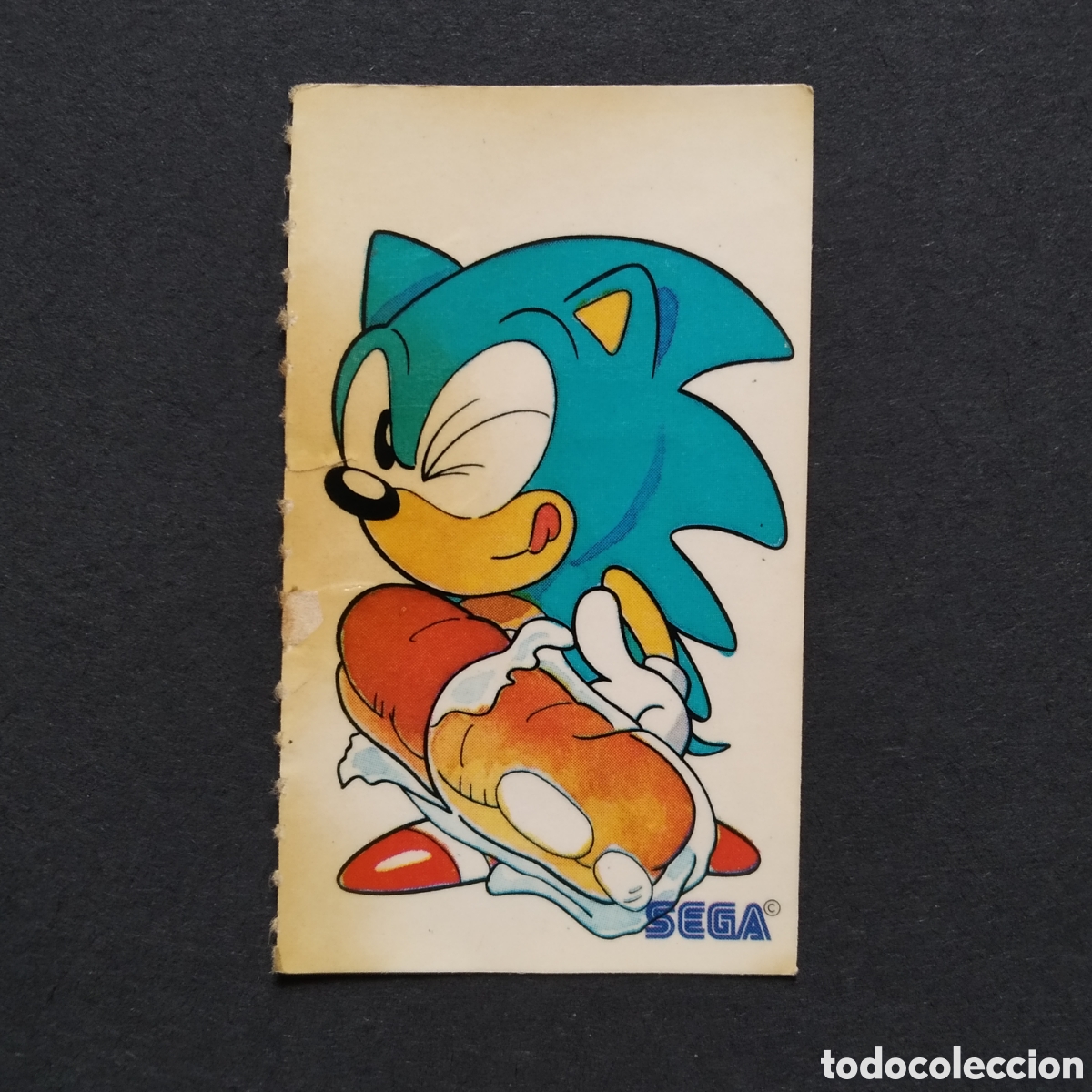 Coleccionismo Cromos antiguos: CROMO - SONIC BOLLYCAO - SEGA - A&Ntilde;O 1992 - BOLLYCAO