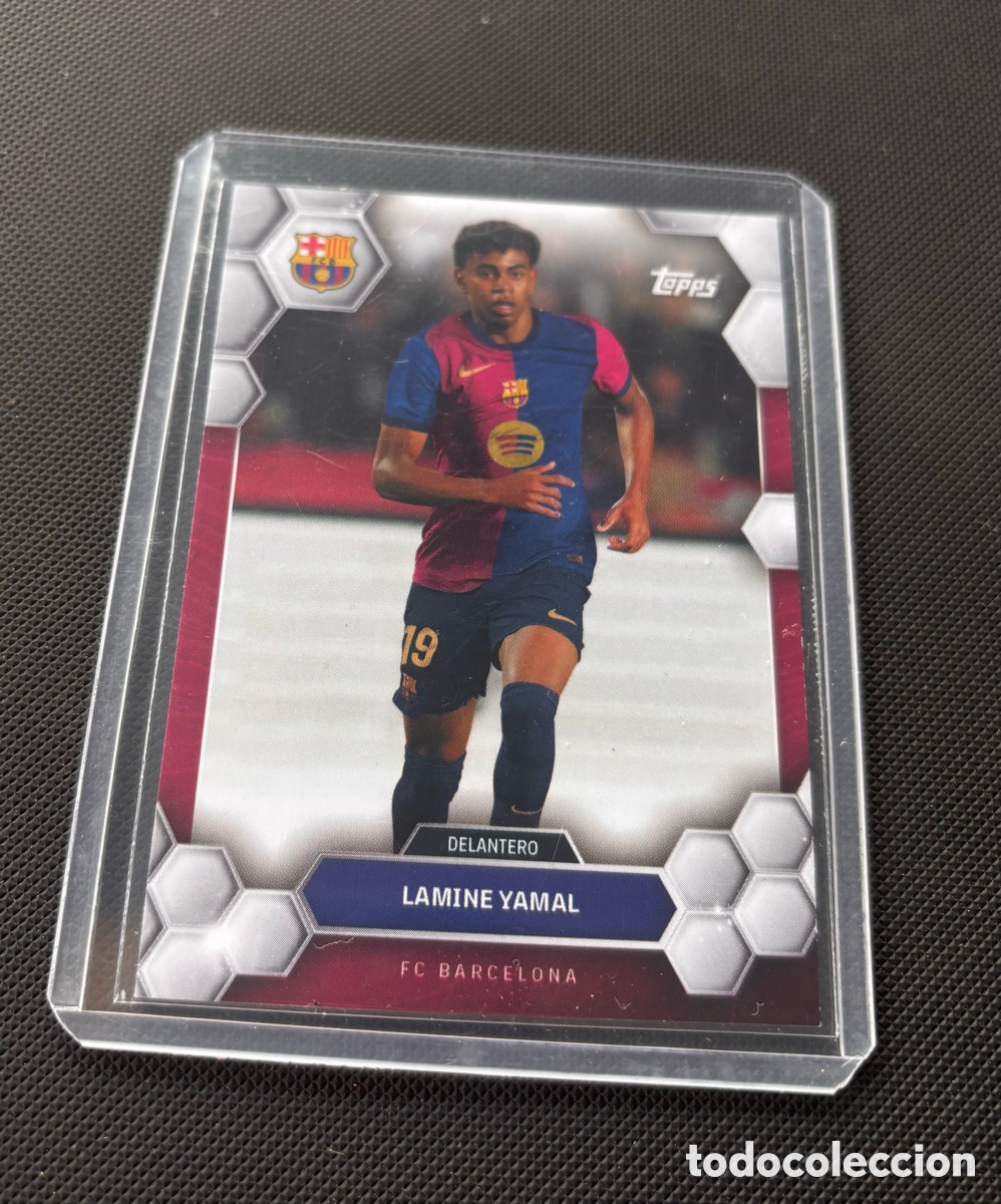 Coleccionismo Cromos antiguos: Lamine Yamal &ndash; FC Barcelona (Topps)