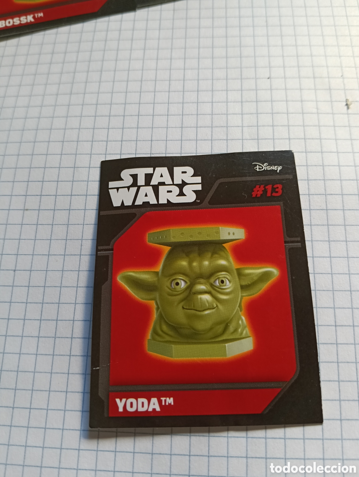 Collezionismo Figurine antiche: Cromo 13 Abatons Star Wars