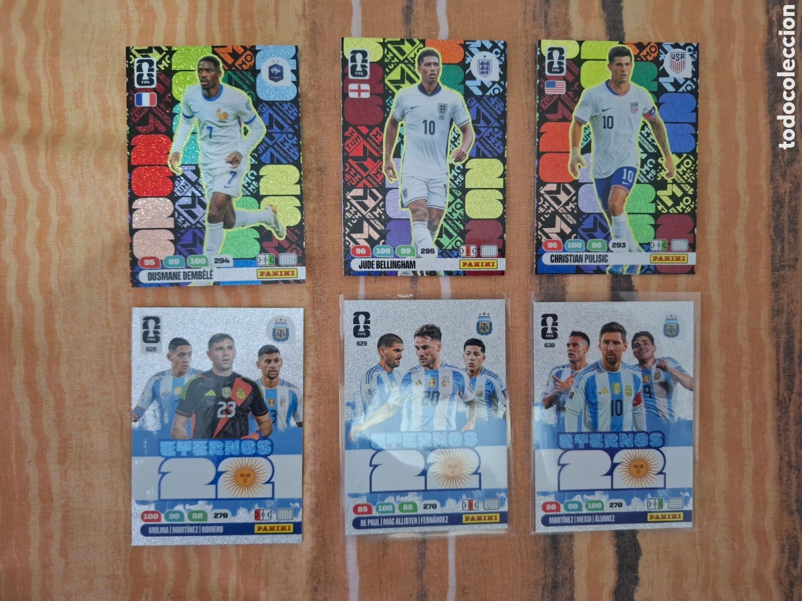 Coleccionismo Cromos antiguos: Momentum eternos adrenalyn 2026
