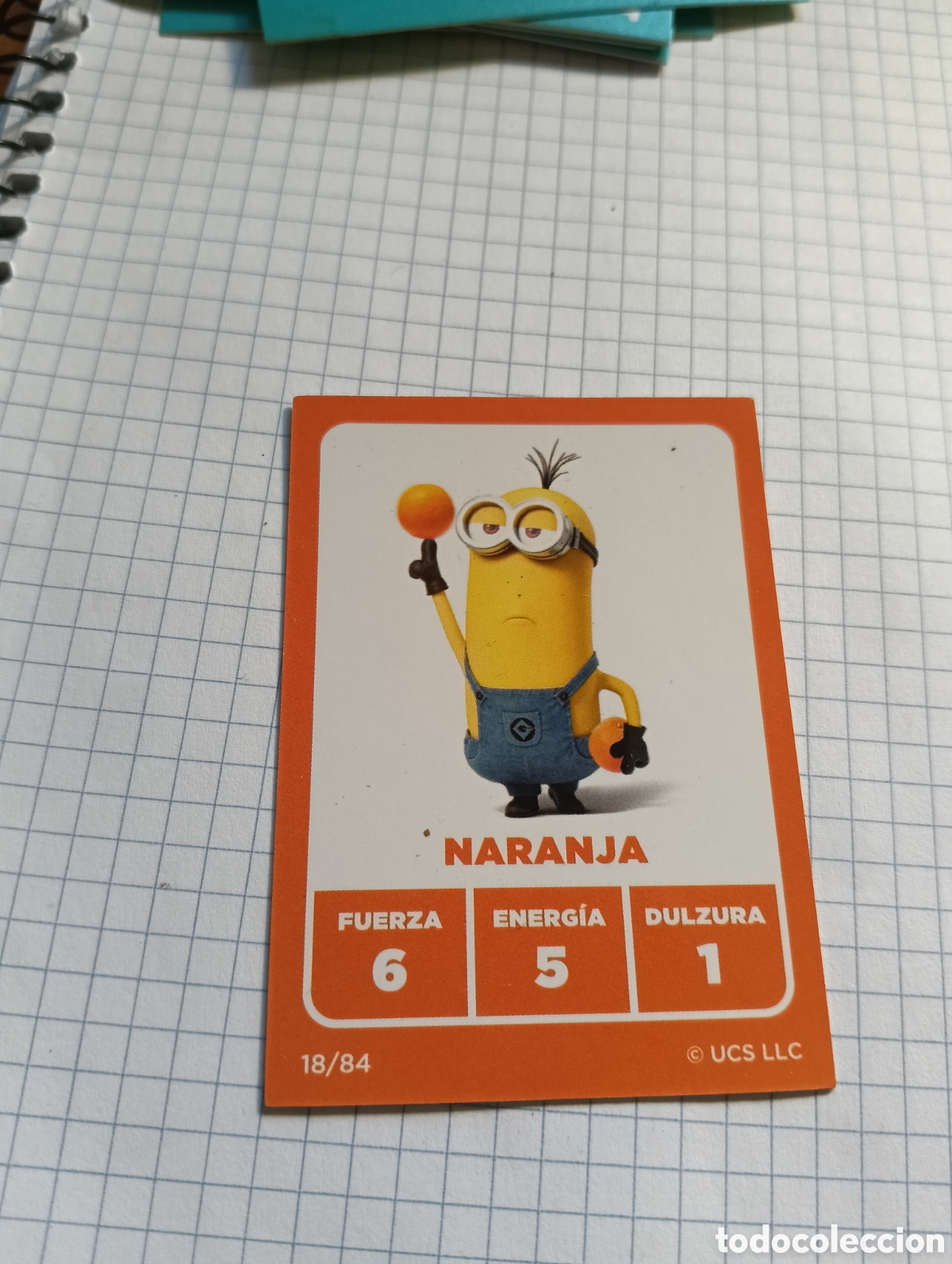 Coleccionismo Cromos antiguos: 18 Cromo Minions Naranja Marley Mania 2023