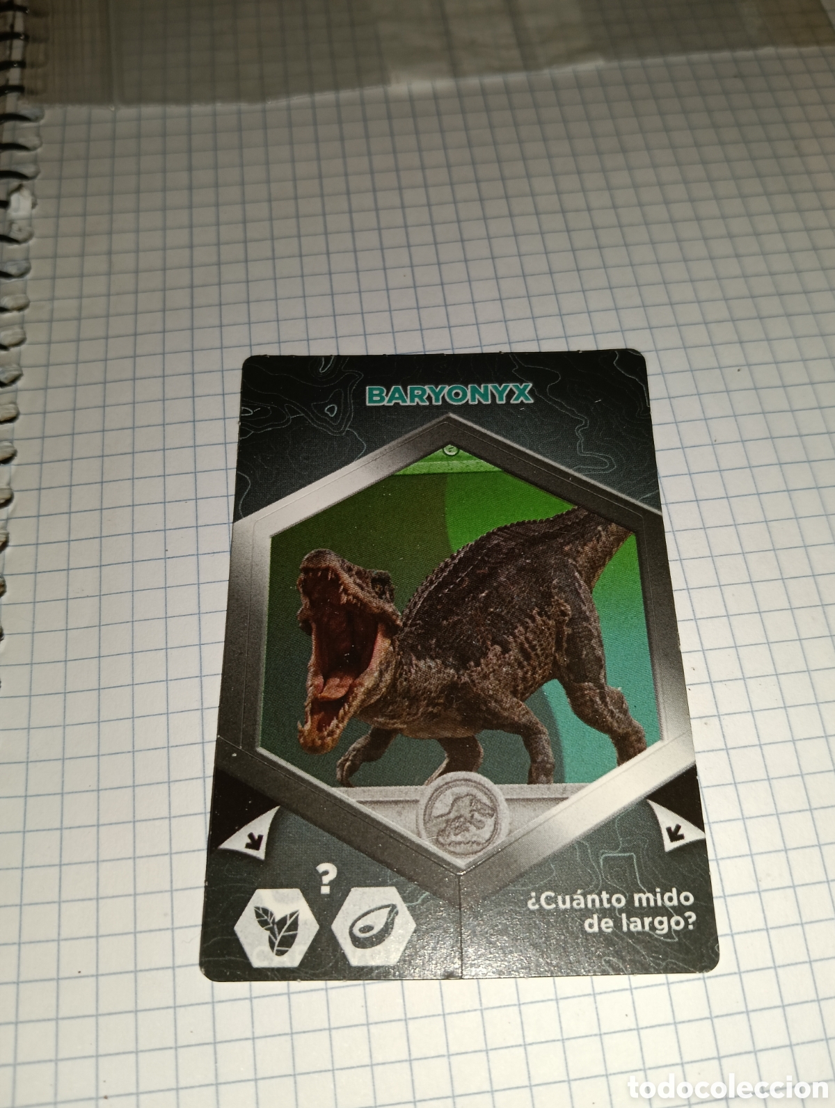 Coleccionismo Cromos antiguos: Cromo 32 Jurasic World 2 Supermercado Dia