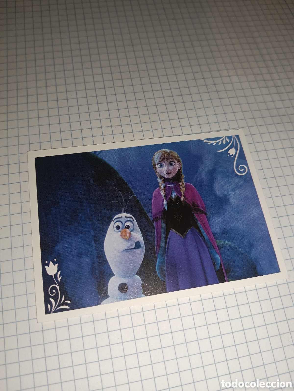Coleccionismo Cromos antiguos: Cromo 140 Frozen El reino de las nieves